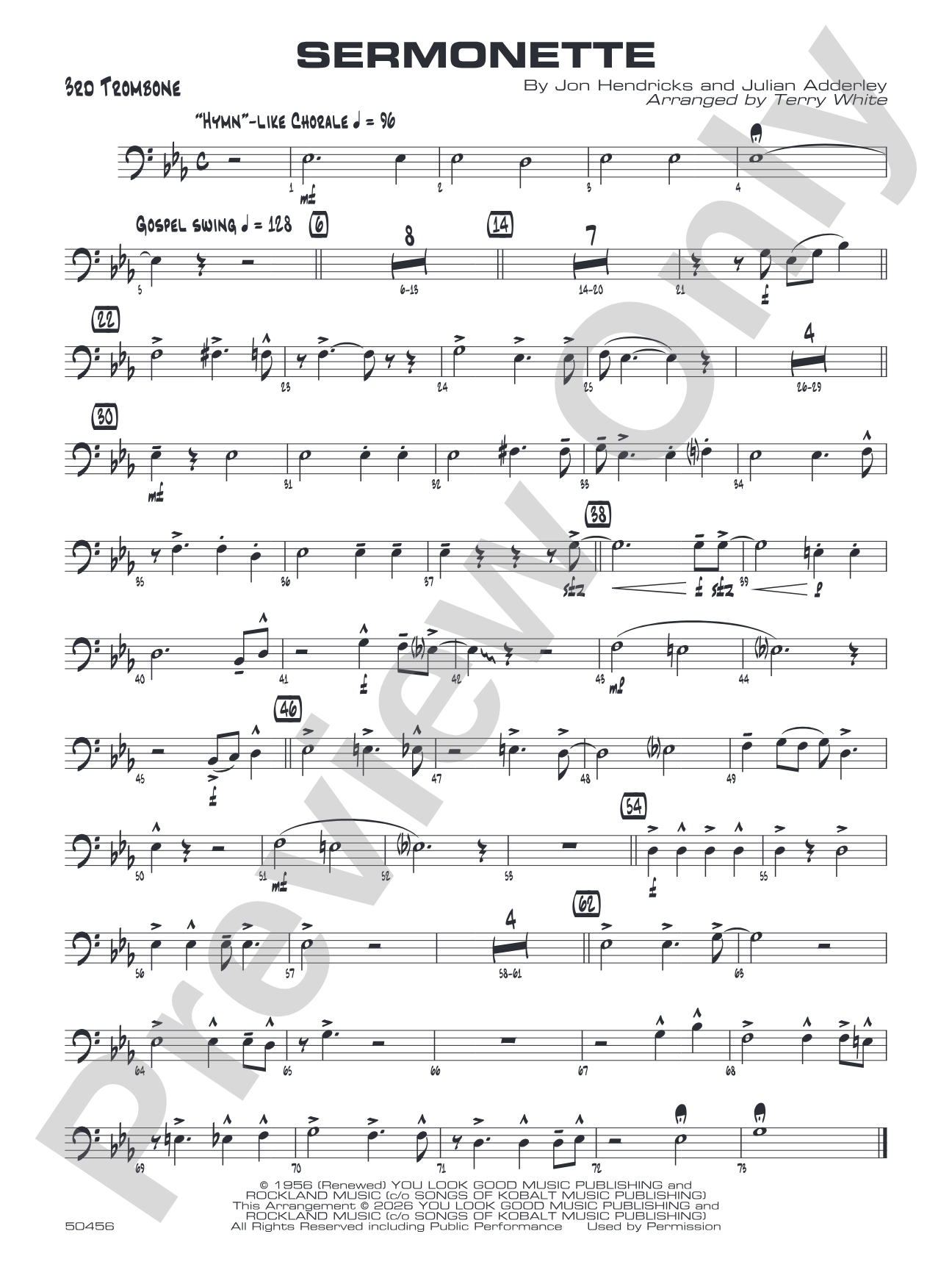 Sermonette: 3rd Trombone