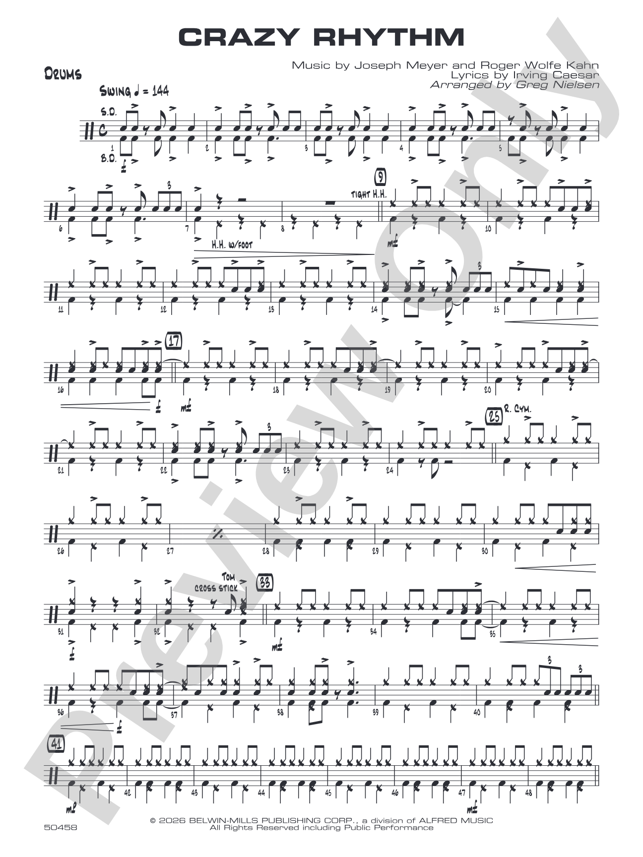 Crazy Rhythm: Drums