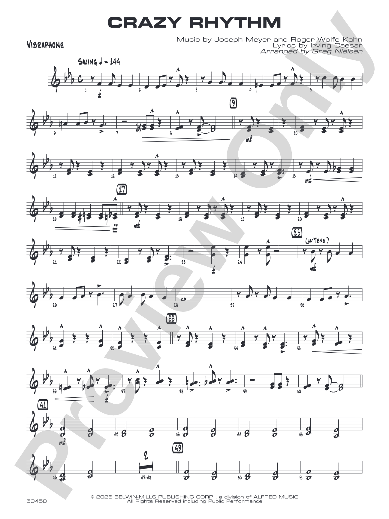 Crazy Rhythm: Vibraphone