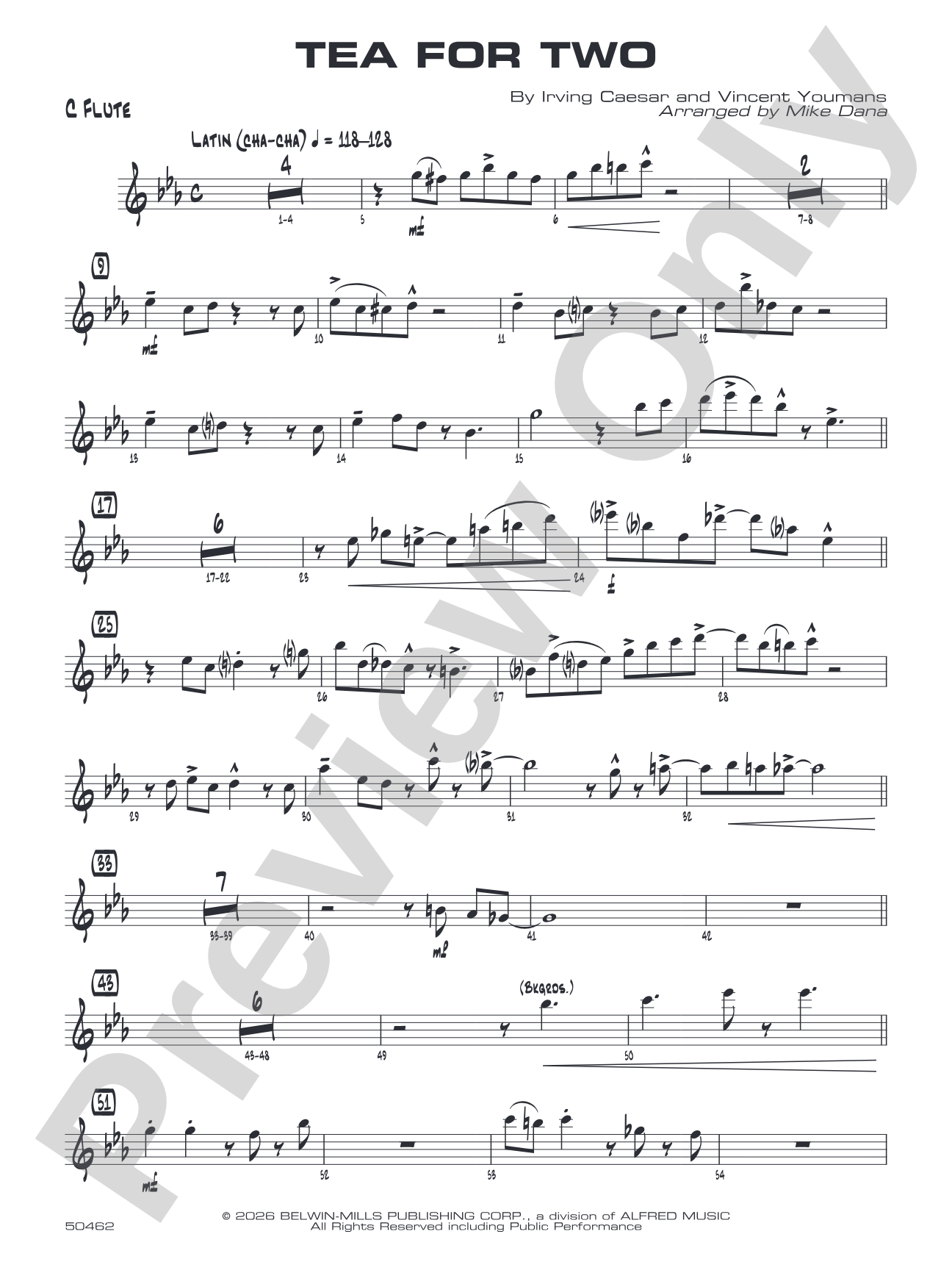 Tea for Two: Flute