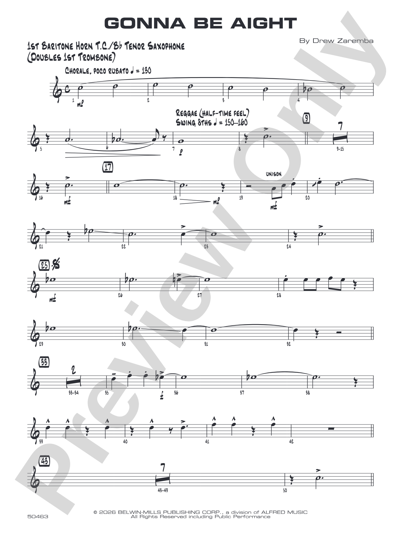 Gonna Be Aight: Baritone T.C.