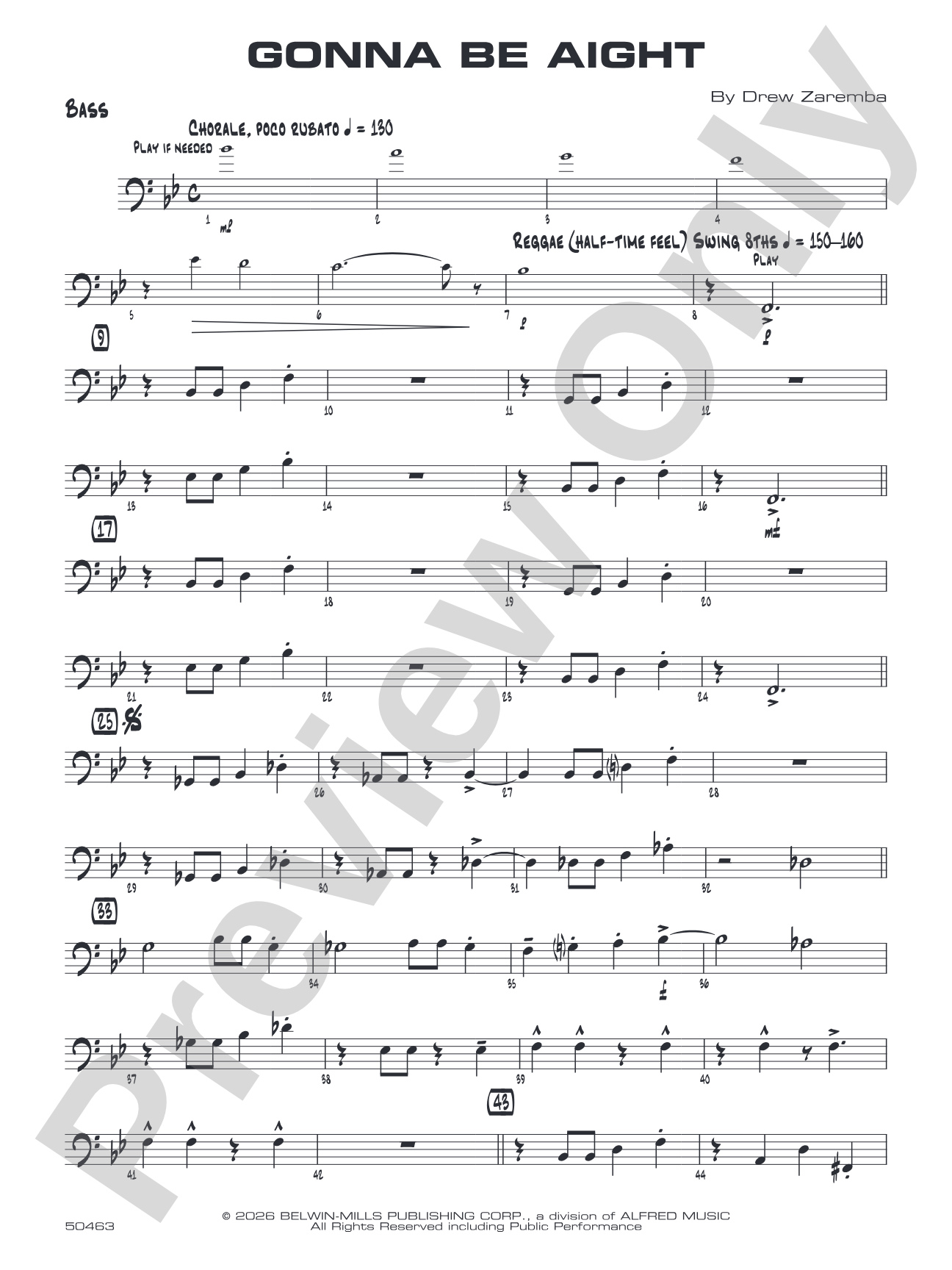 Gonna Be Aight: String Bass