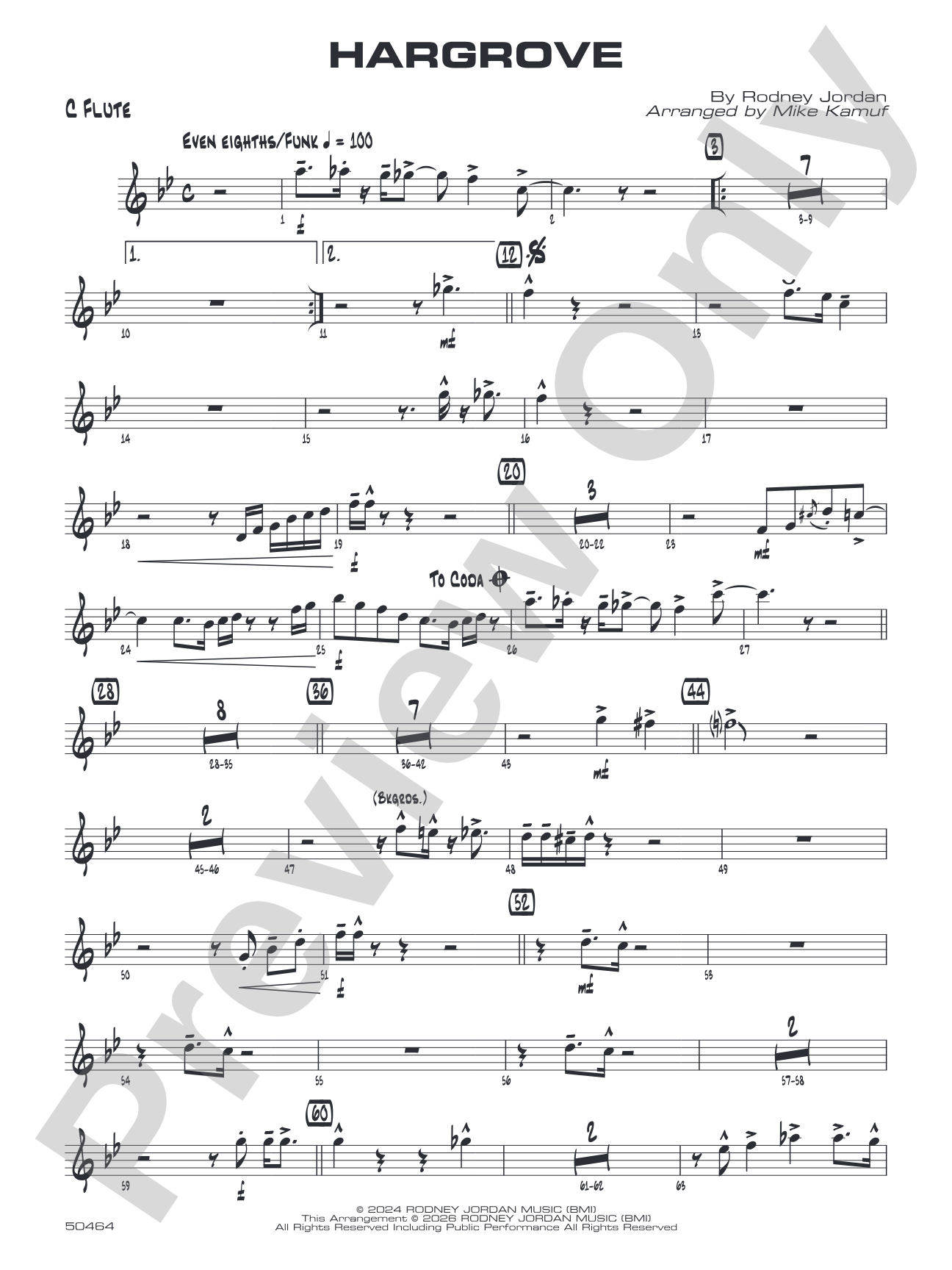 Hargrove: Flute