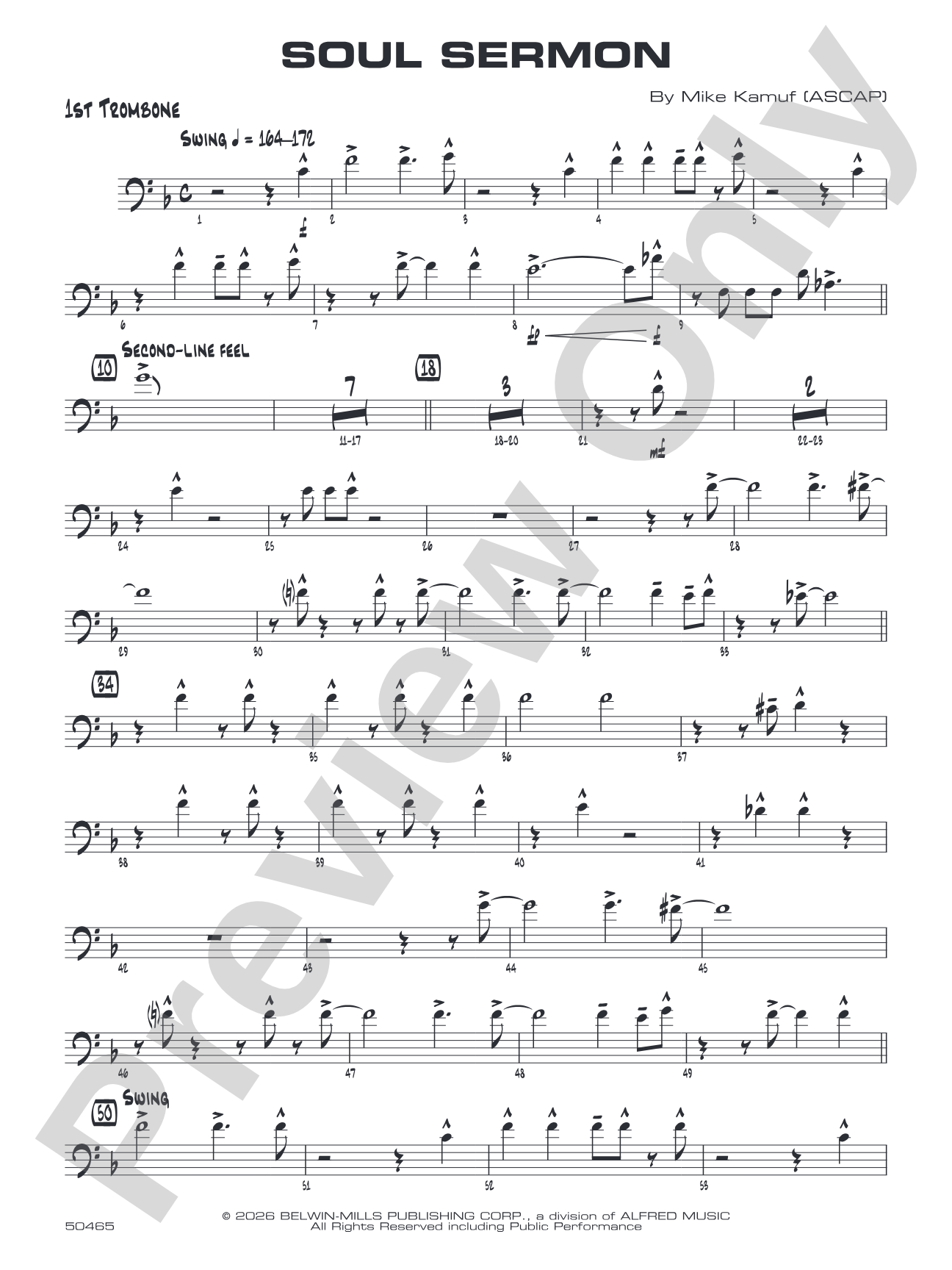 Soul Sermon: 1st Trombone