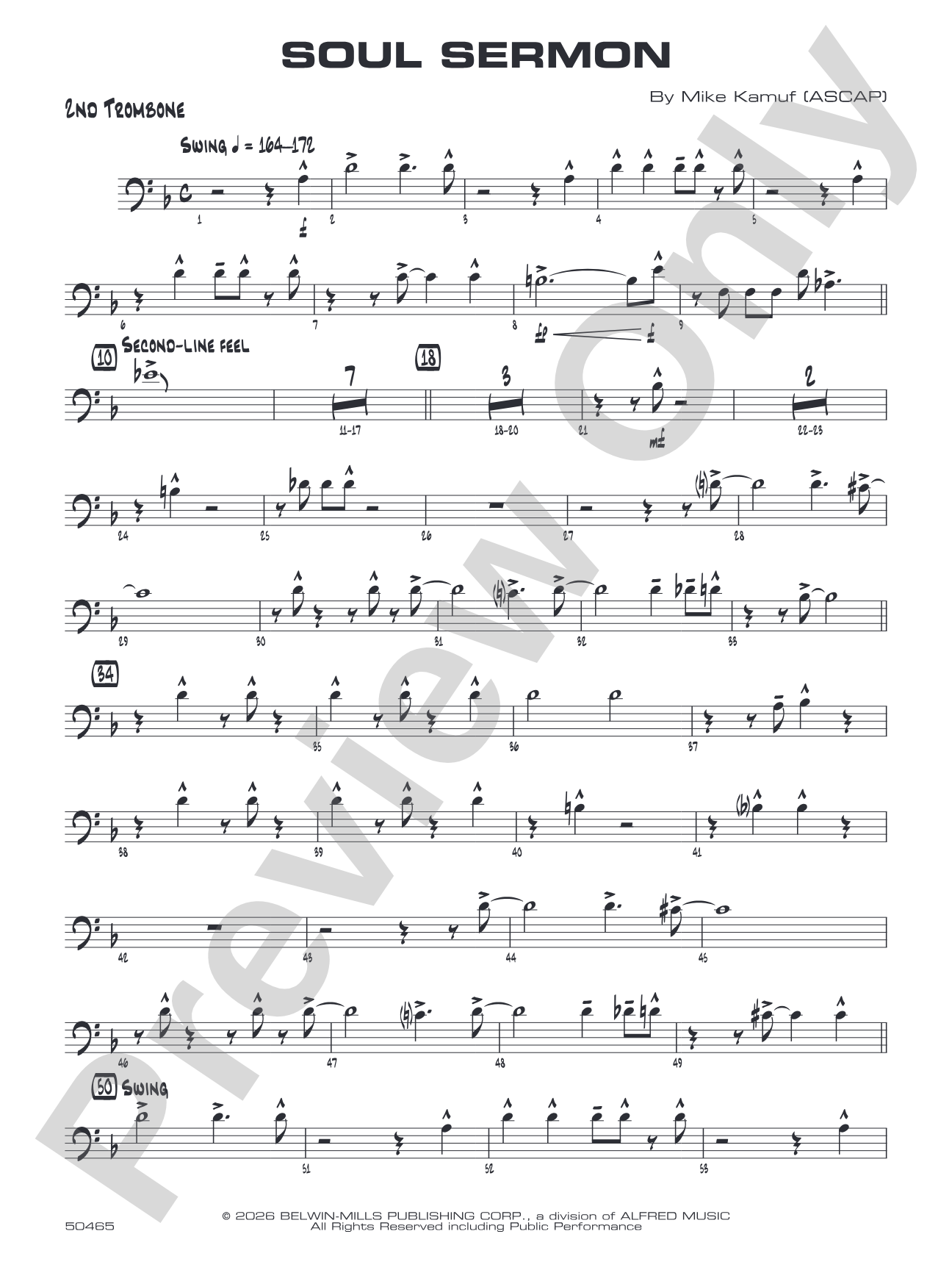 Soul Sermon: 2nd Trombone