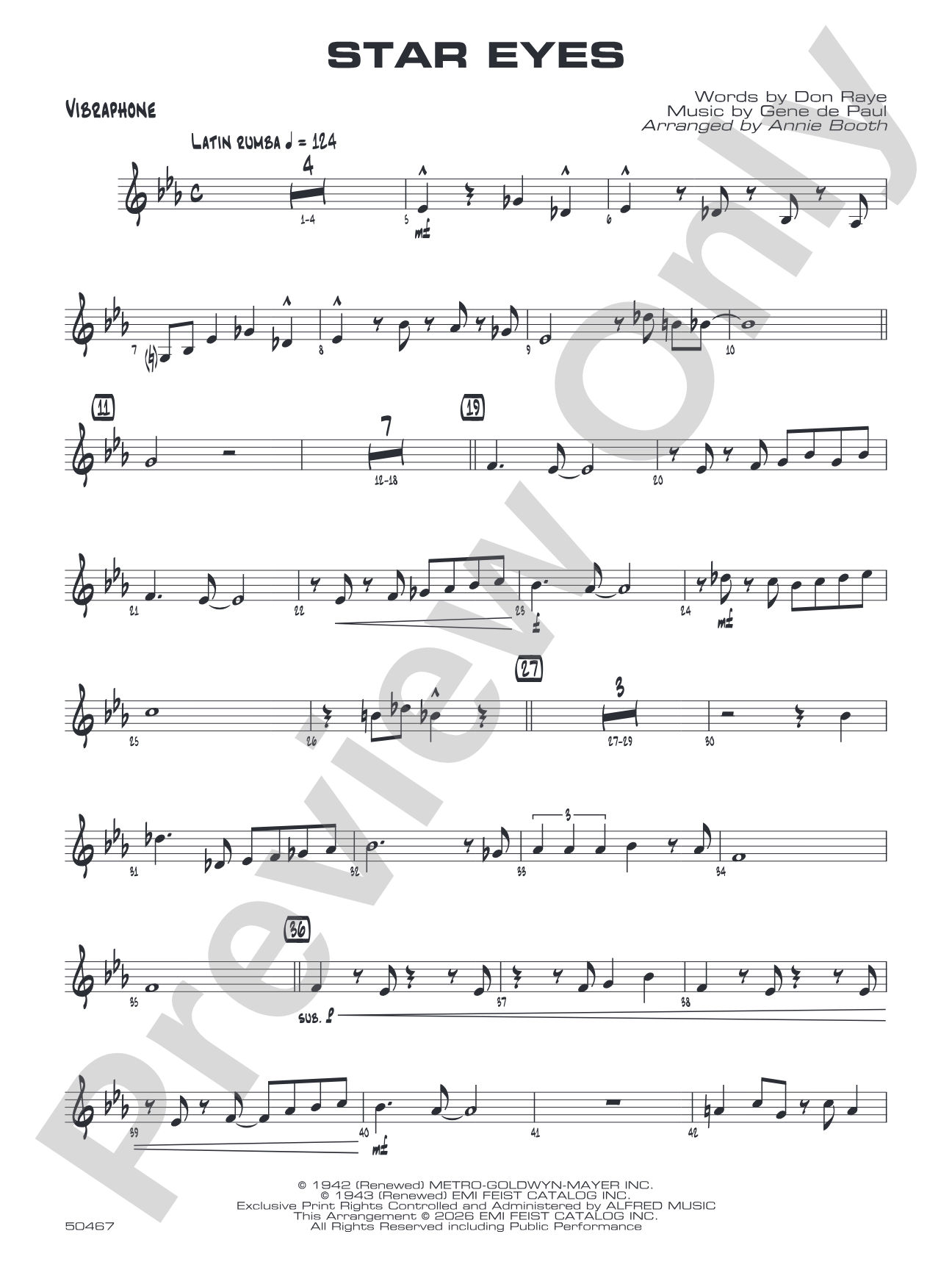 Star Eyes: Vibraphone