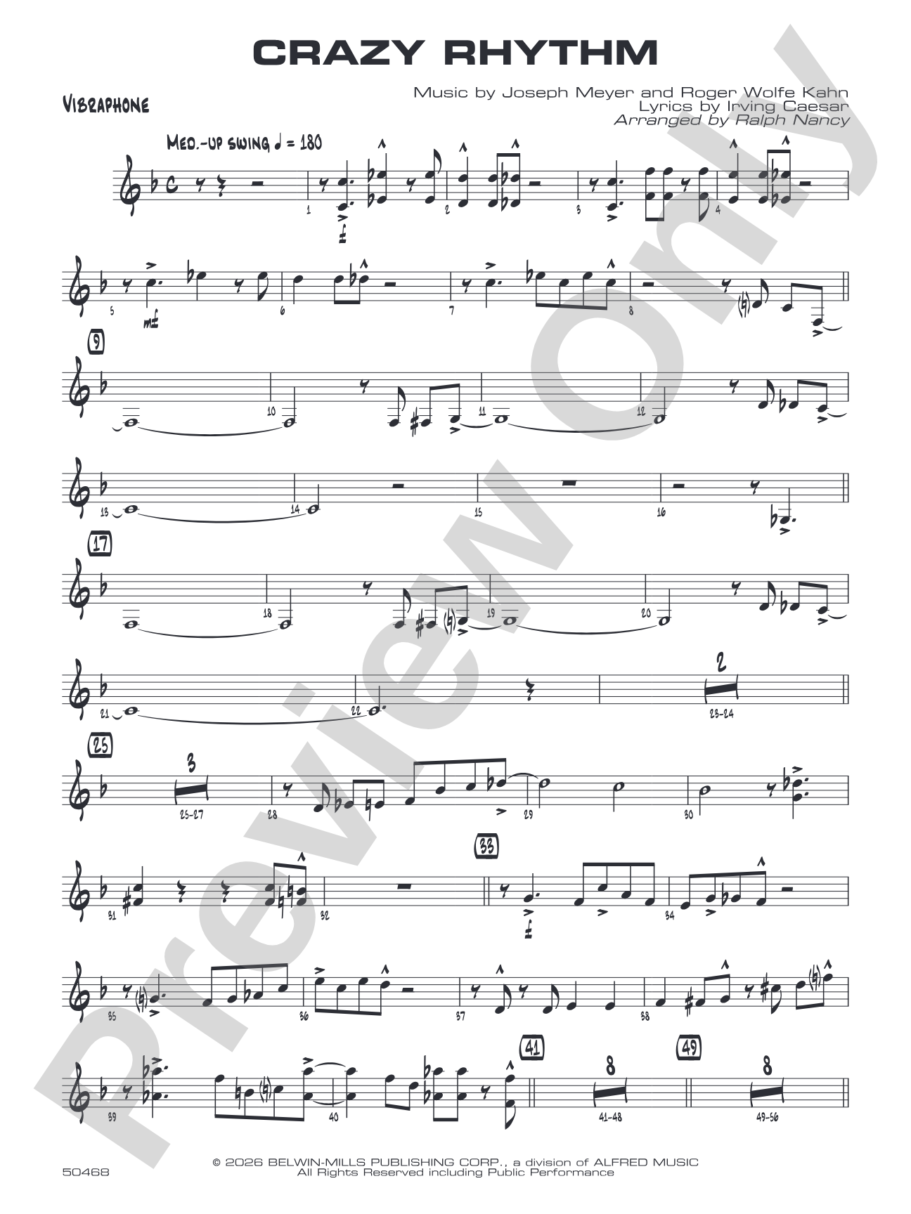 Crazy Rhythm: Vibraphone