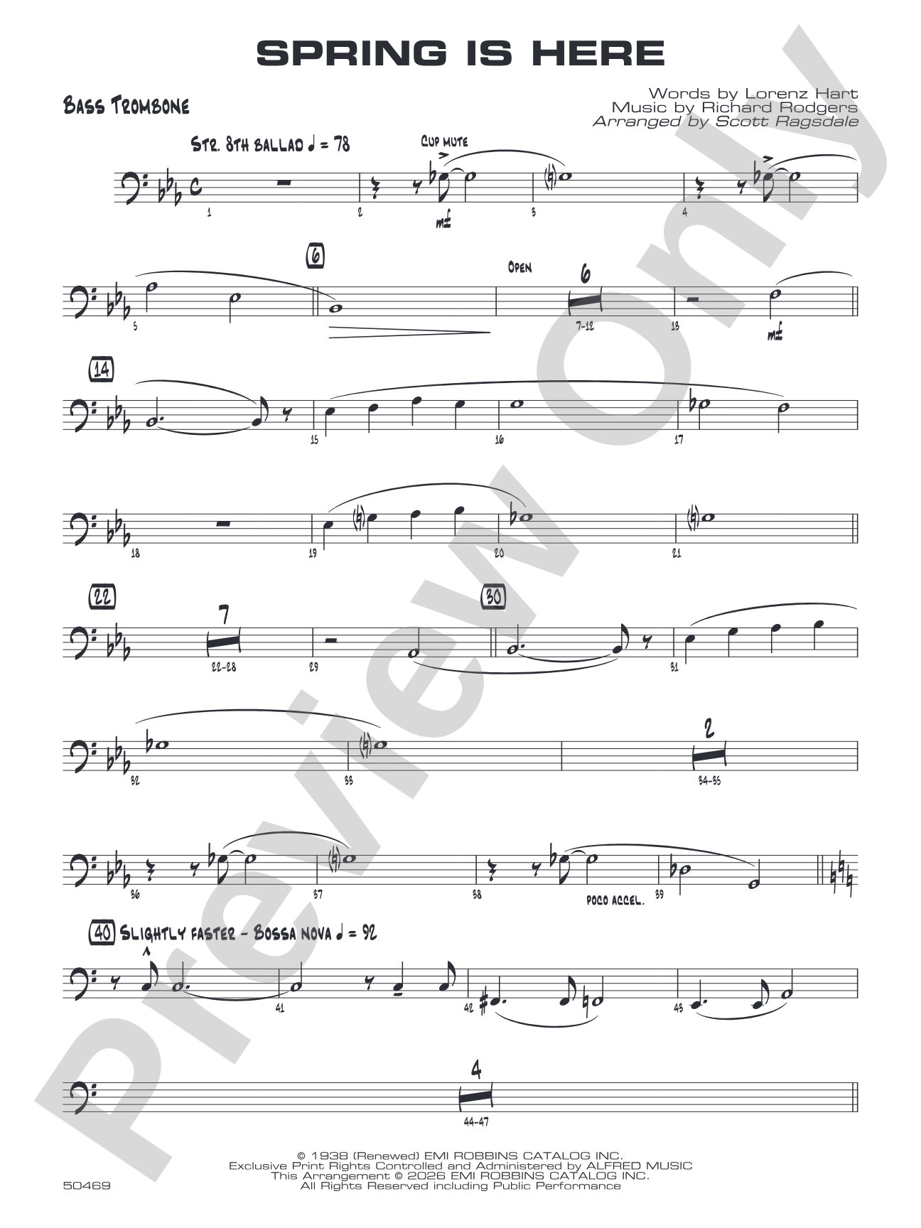 Spring Is Here: Bass Trombone