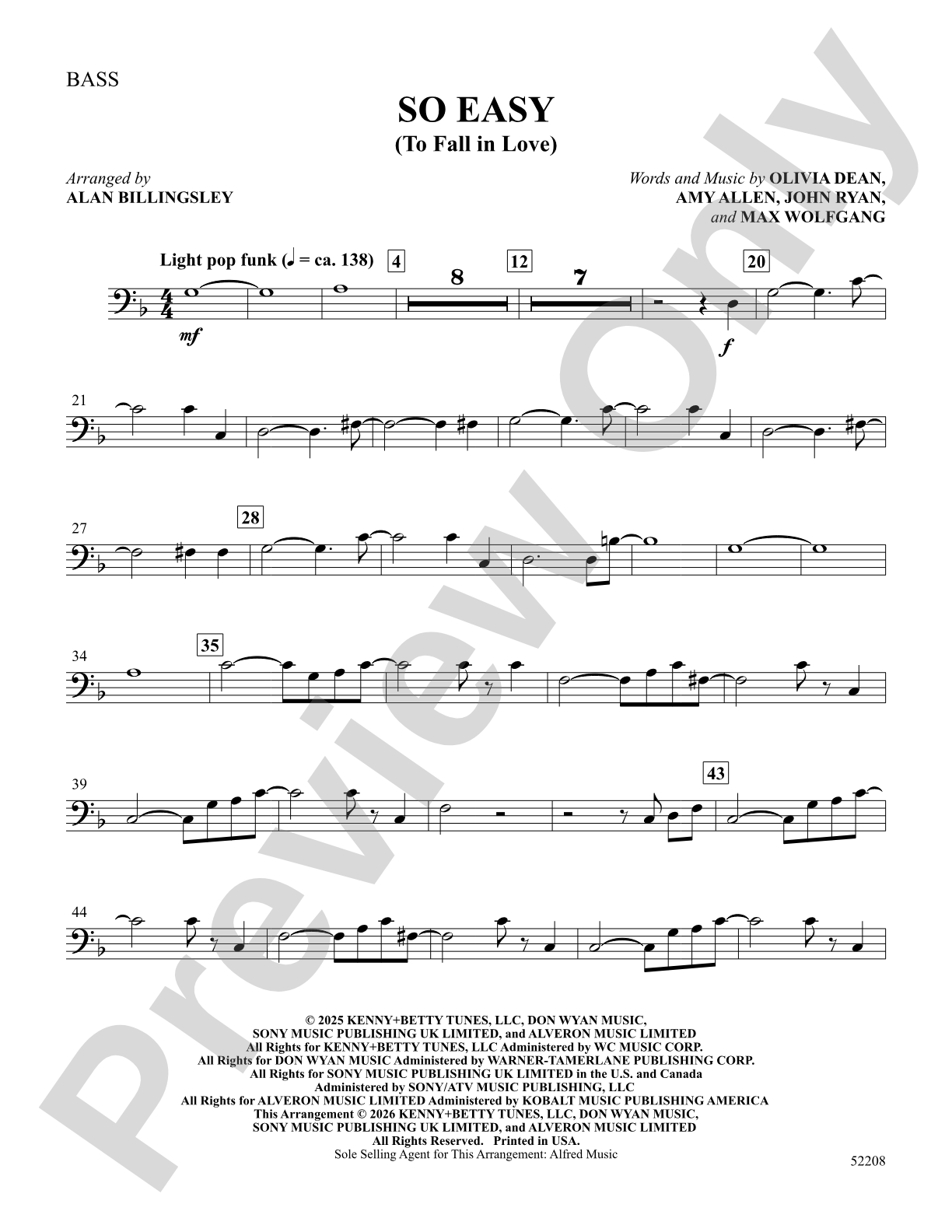So Easy: String Bass