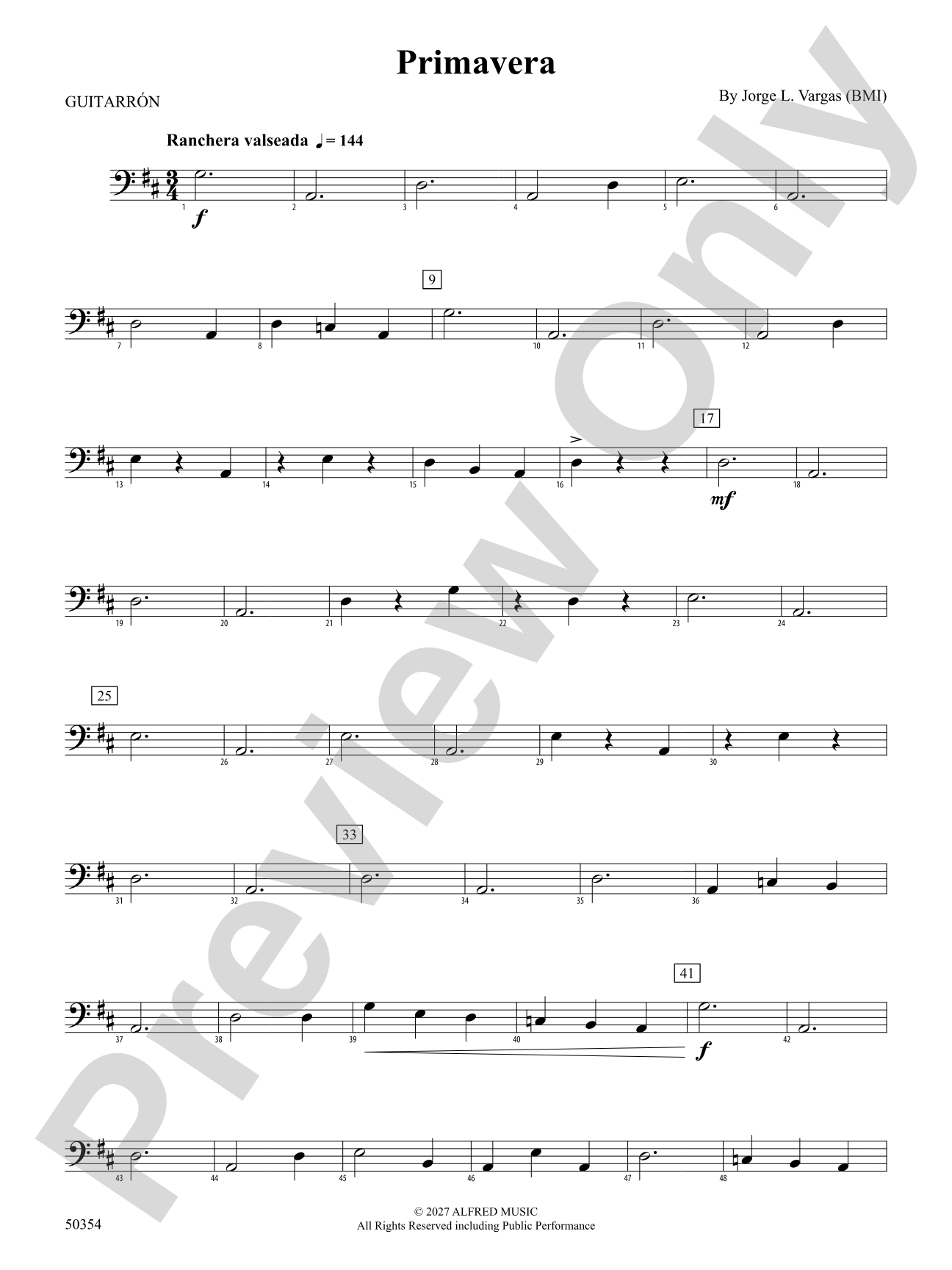 Primavera: Guitar