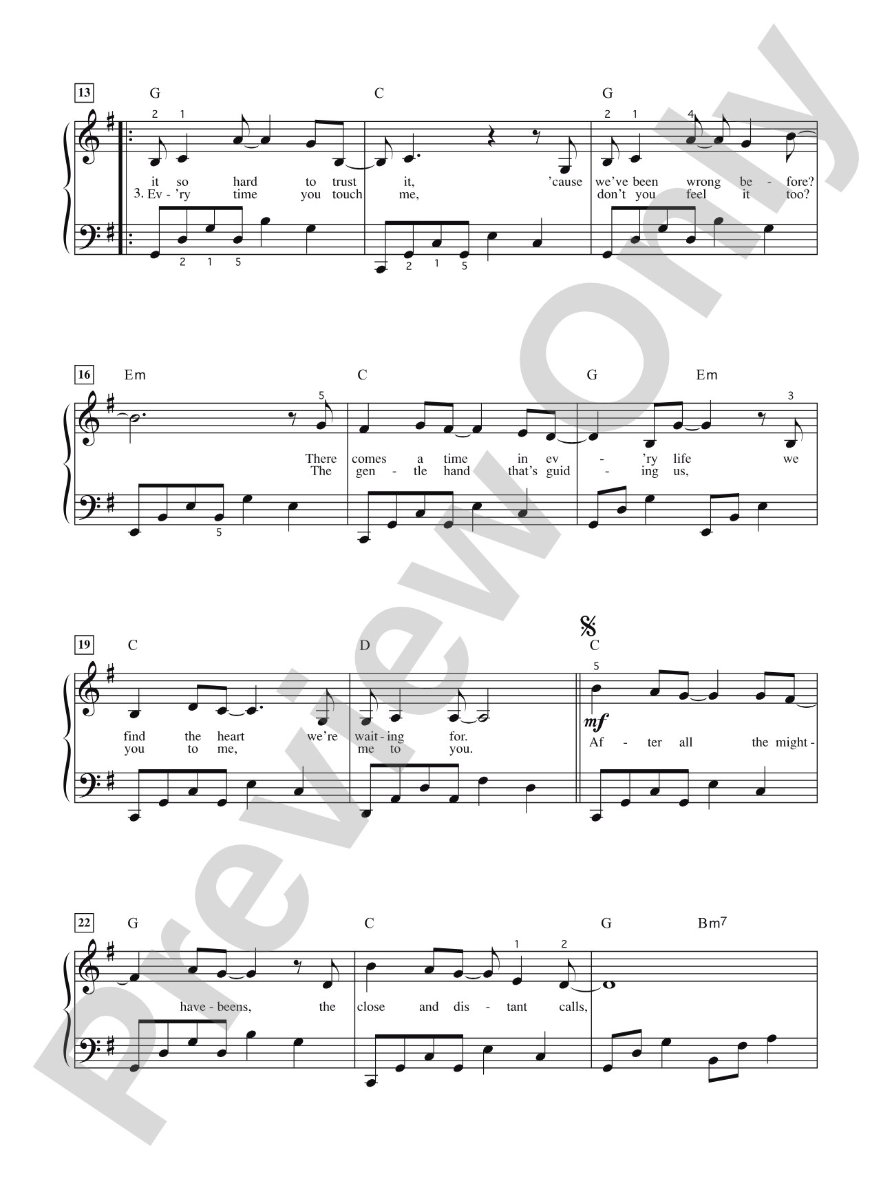 On the Side of Angels: Piano/Vocal/Chords