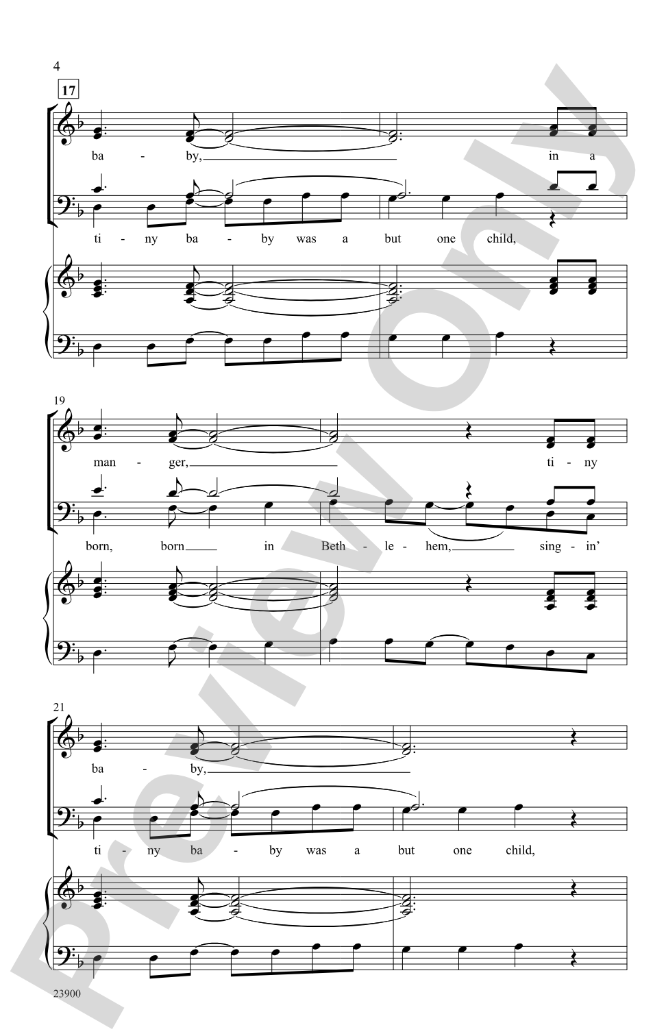 Bethlehem Spiritual: SATB, <I>a cappella</I> Choral Octavo
