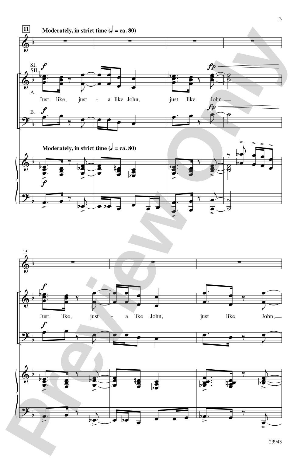 I Want to Be Ready: SSAB Choral Octavo