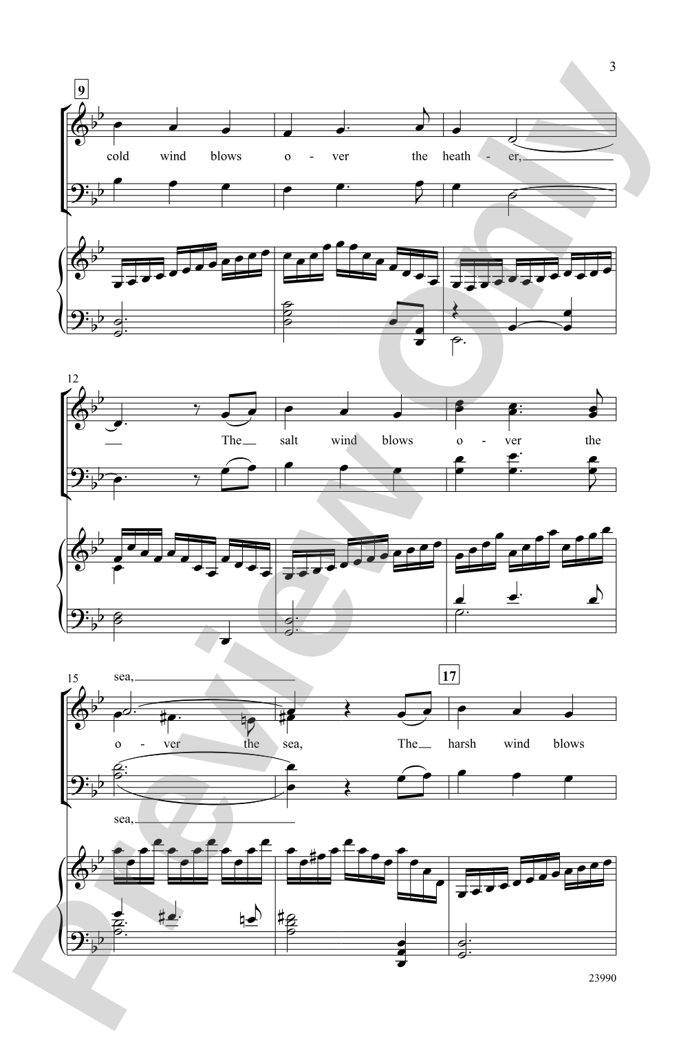 From an Irish Cabin: SATB Choral Octavo