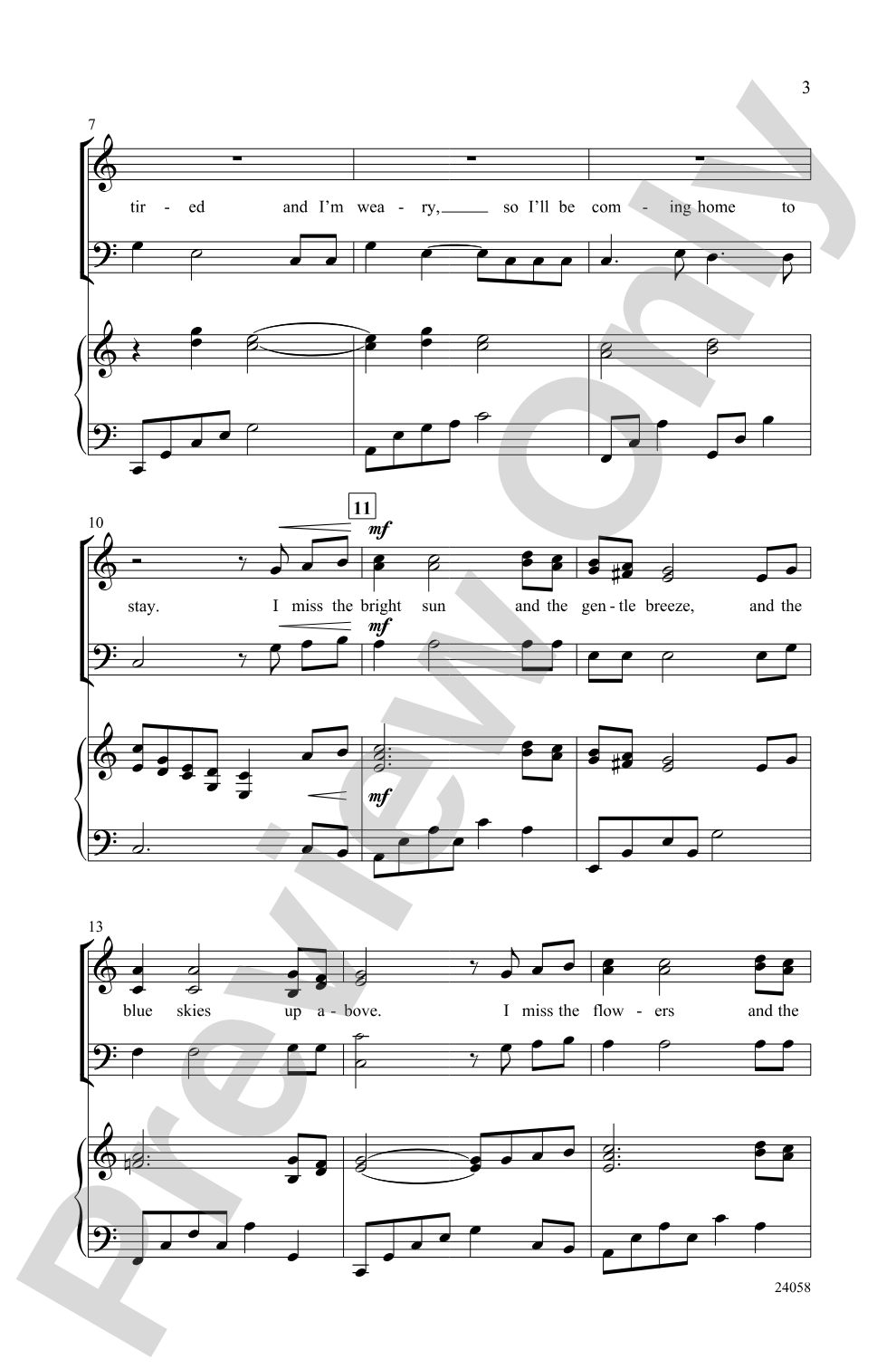 Home to Stay: SAB Choral Octavo