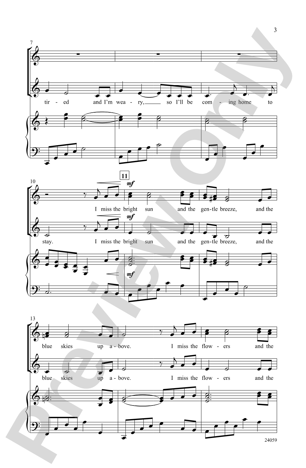 Home to Stay: SSA Choral Octavo