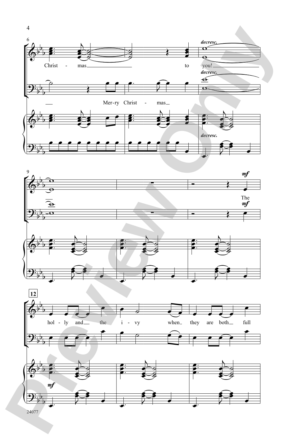 It's Christmas! (A Medley of Carols): SATB Choral Octavo
