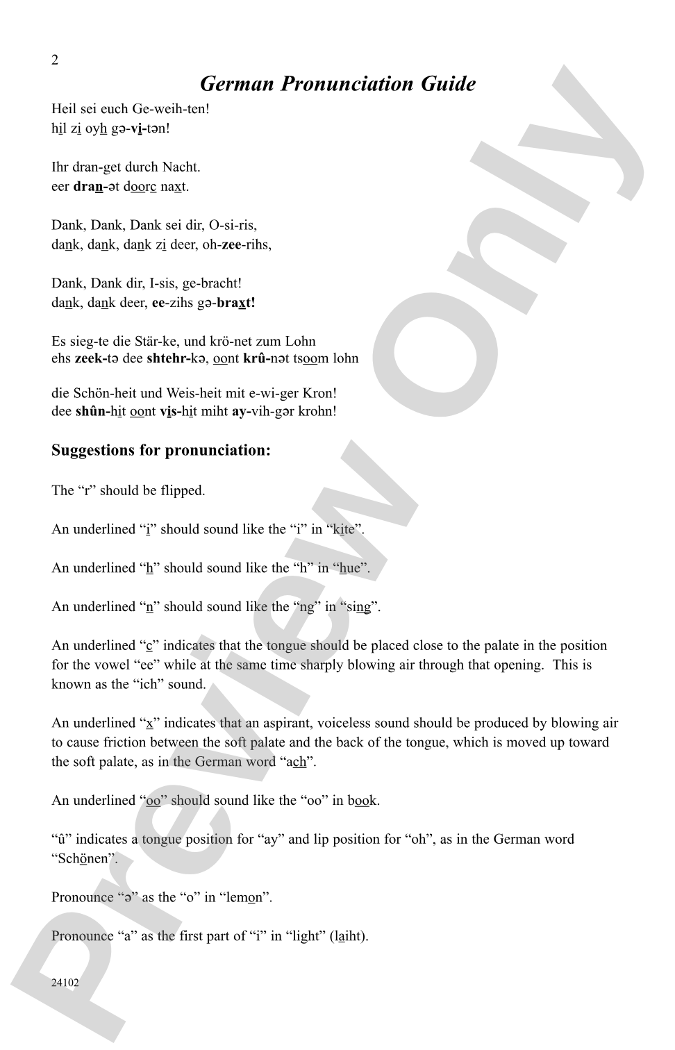 Hail to Thee (from <I>Die Zauberflote</I>): SATB Choral Octavo