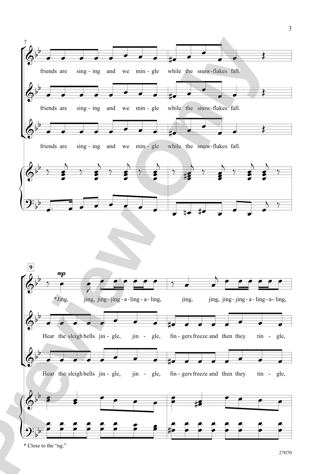 Sleigh Bells: SSA Choral Octavo