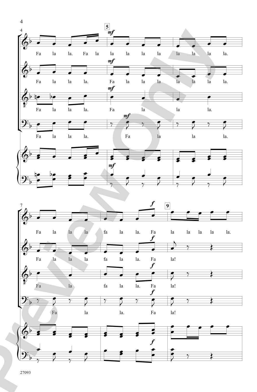Russian Dance (from <I>The Nutcracker Suite</I>): SATB, <I>a cappella</I> Choral Octavo