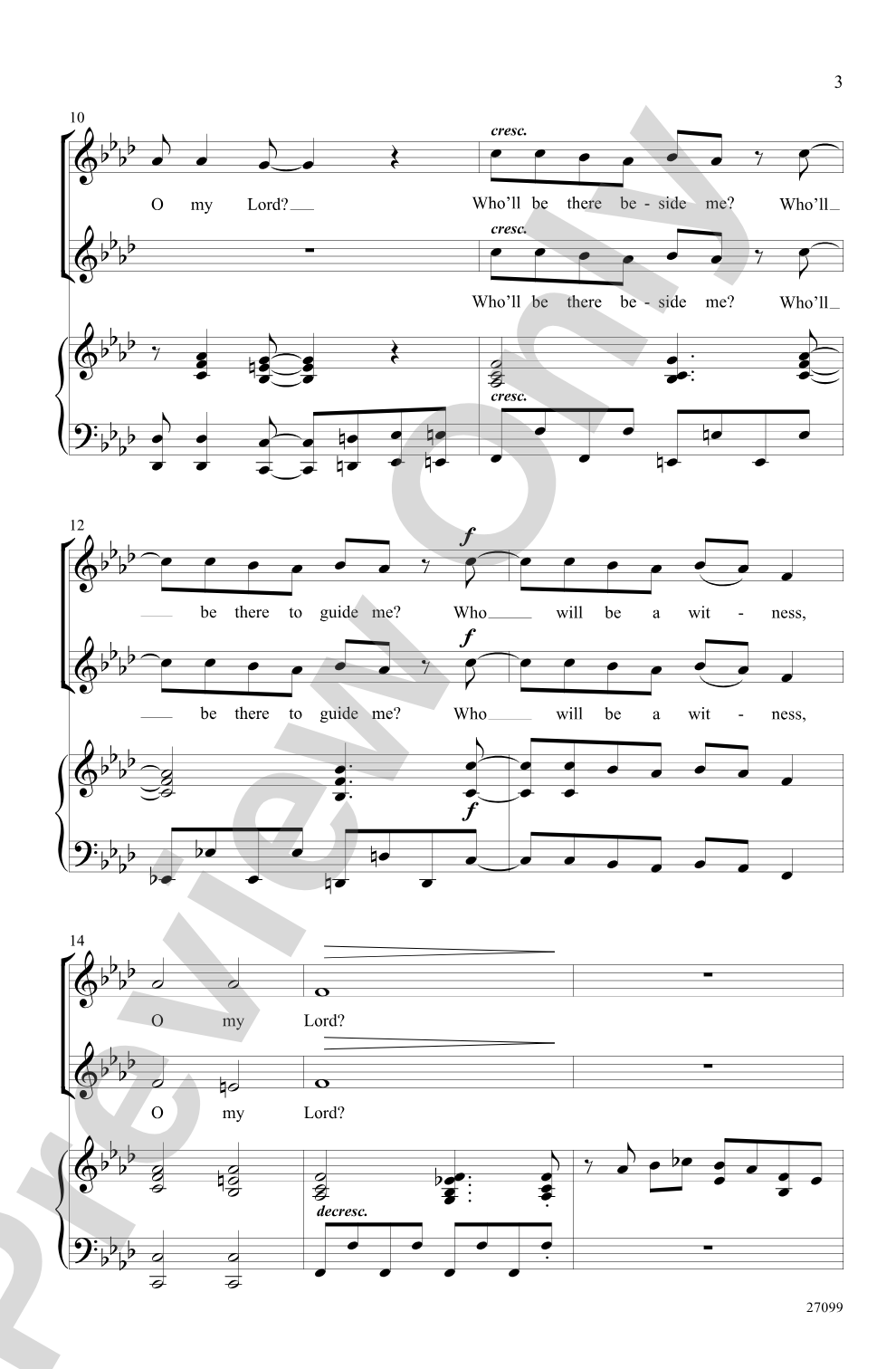 Who Will Be a Witness?: 2-Part Choral Octavo