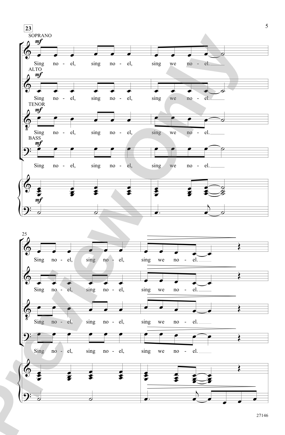 Sing We All Noel: SATB Choral Octavo