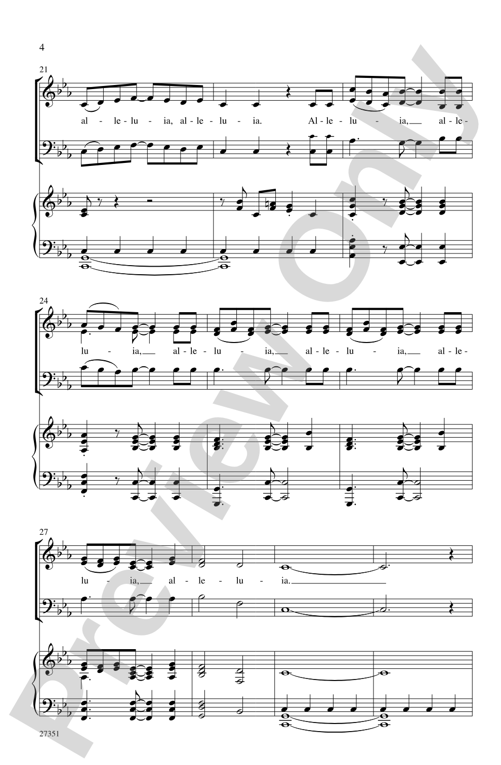 Alleluia for Our Time: SAB Choral Octavo
