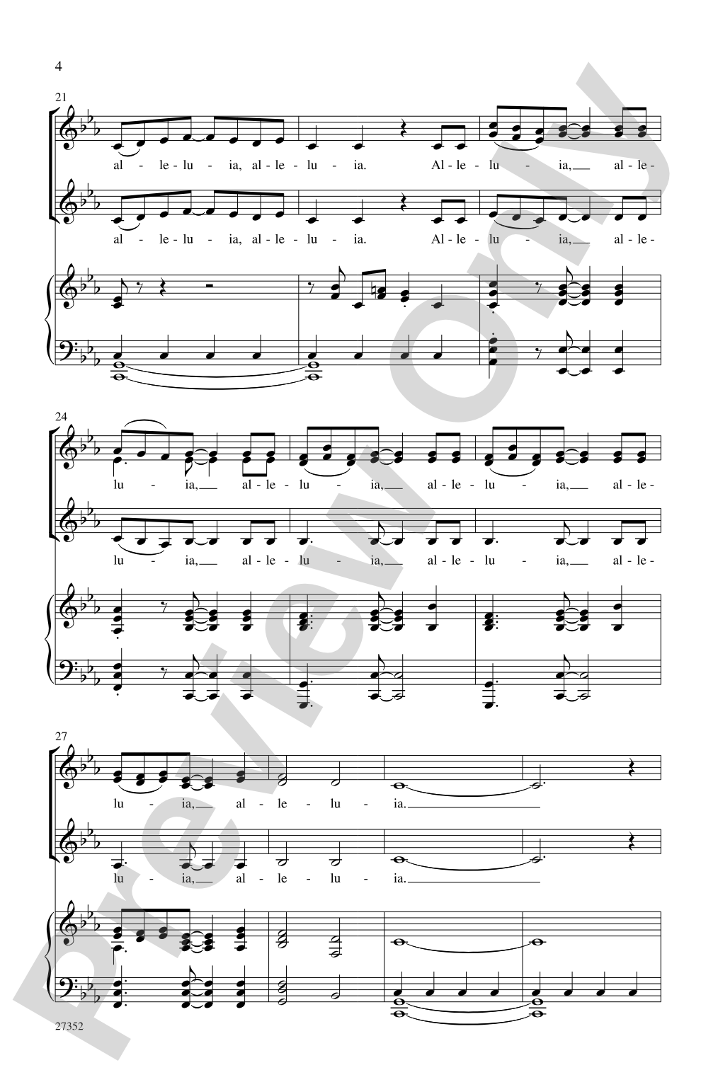 Alleluia for Our Time: SSA Choral Octavo