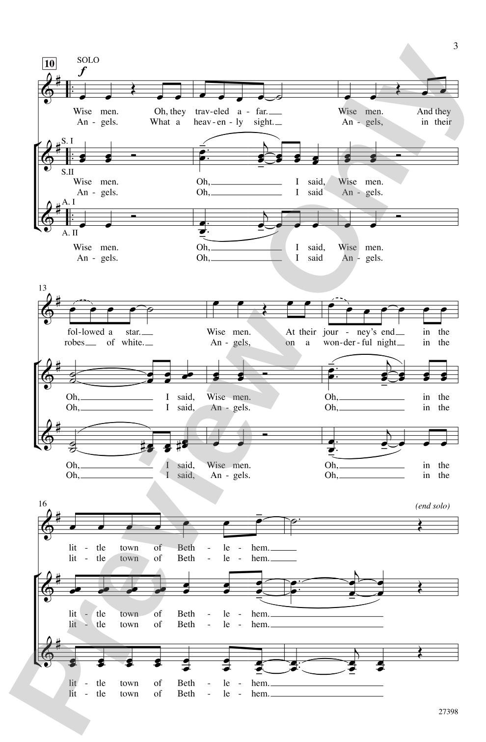 Star of Glory: SSAA, <I>a cappella</I> Choral Octavo