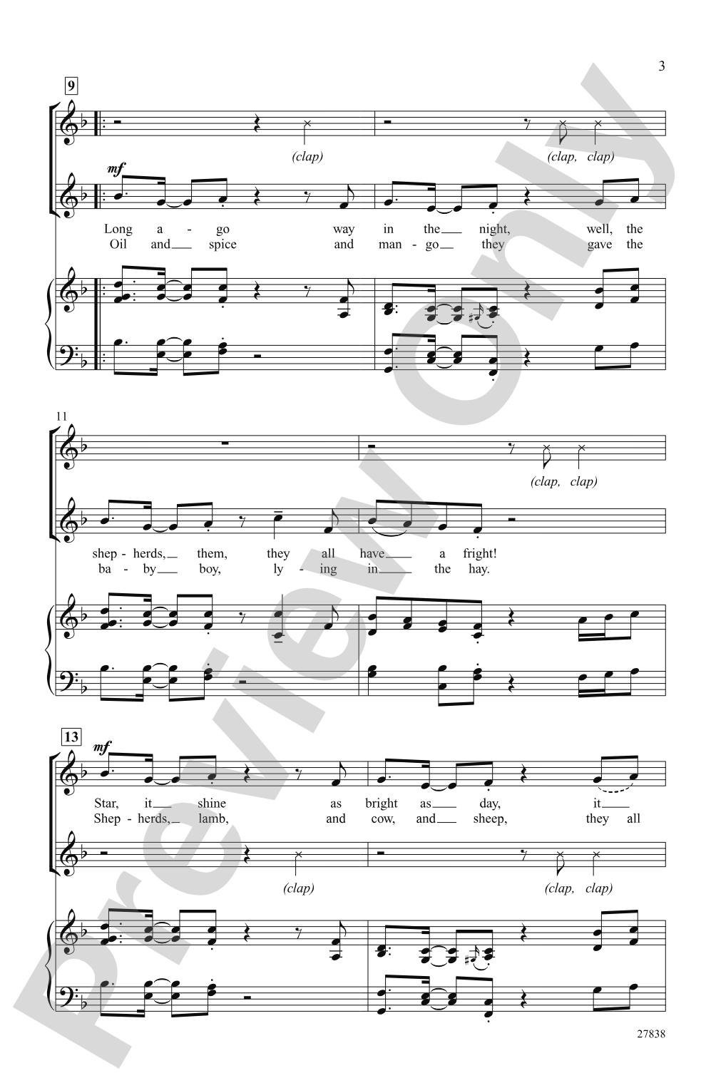 Caribe Noel: 2-Part Choral Octavo