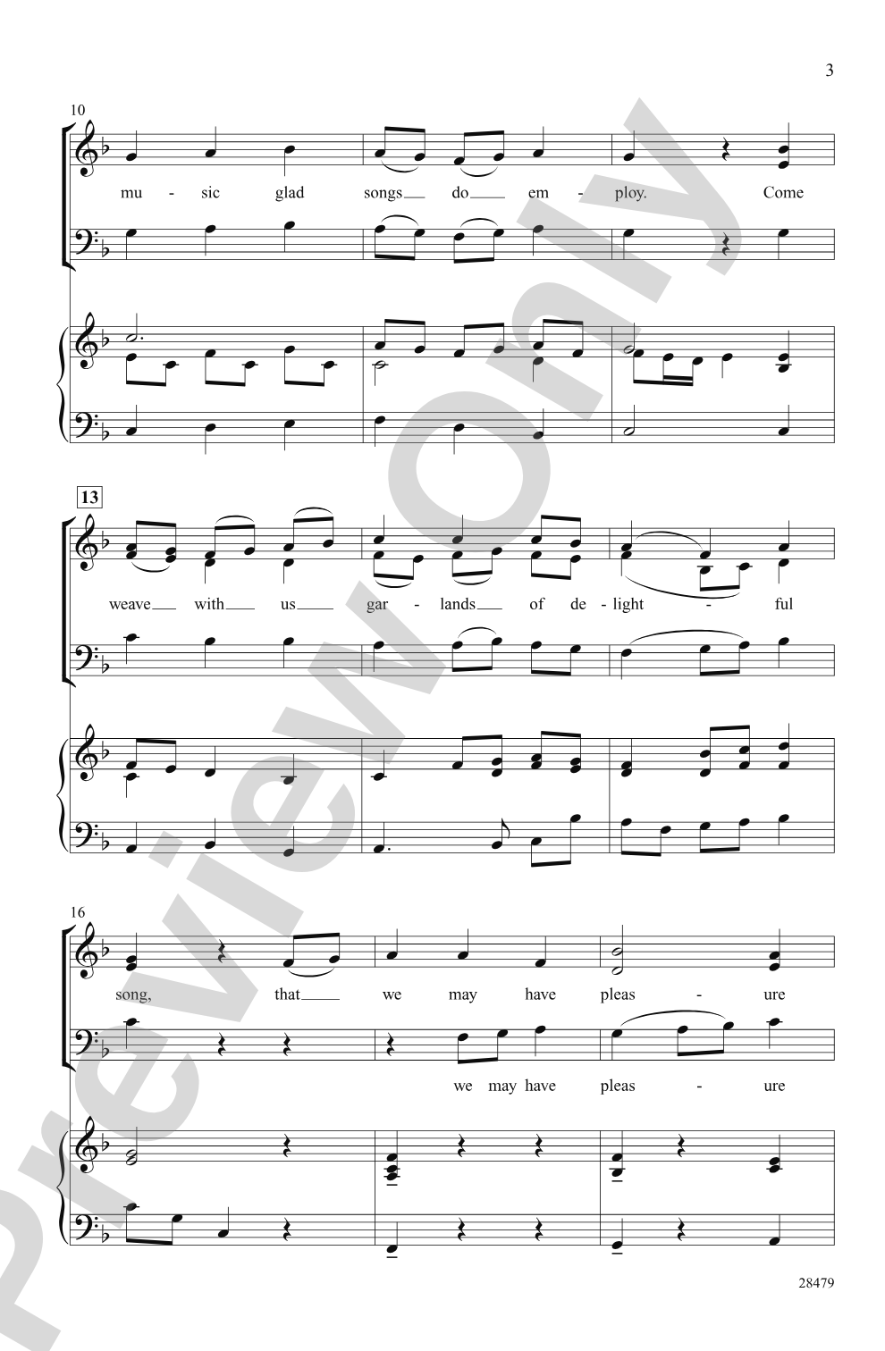 A Very Merry Madrigal: 3-Part Mixed Choral Octavo