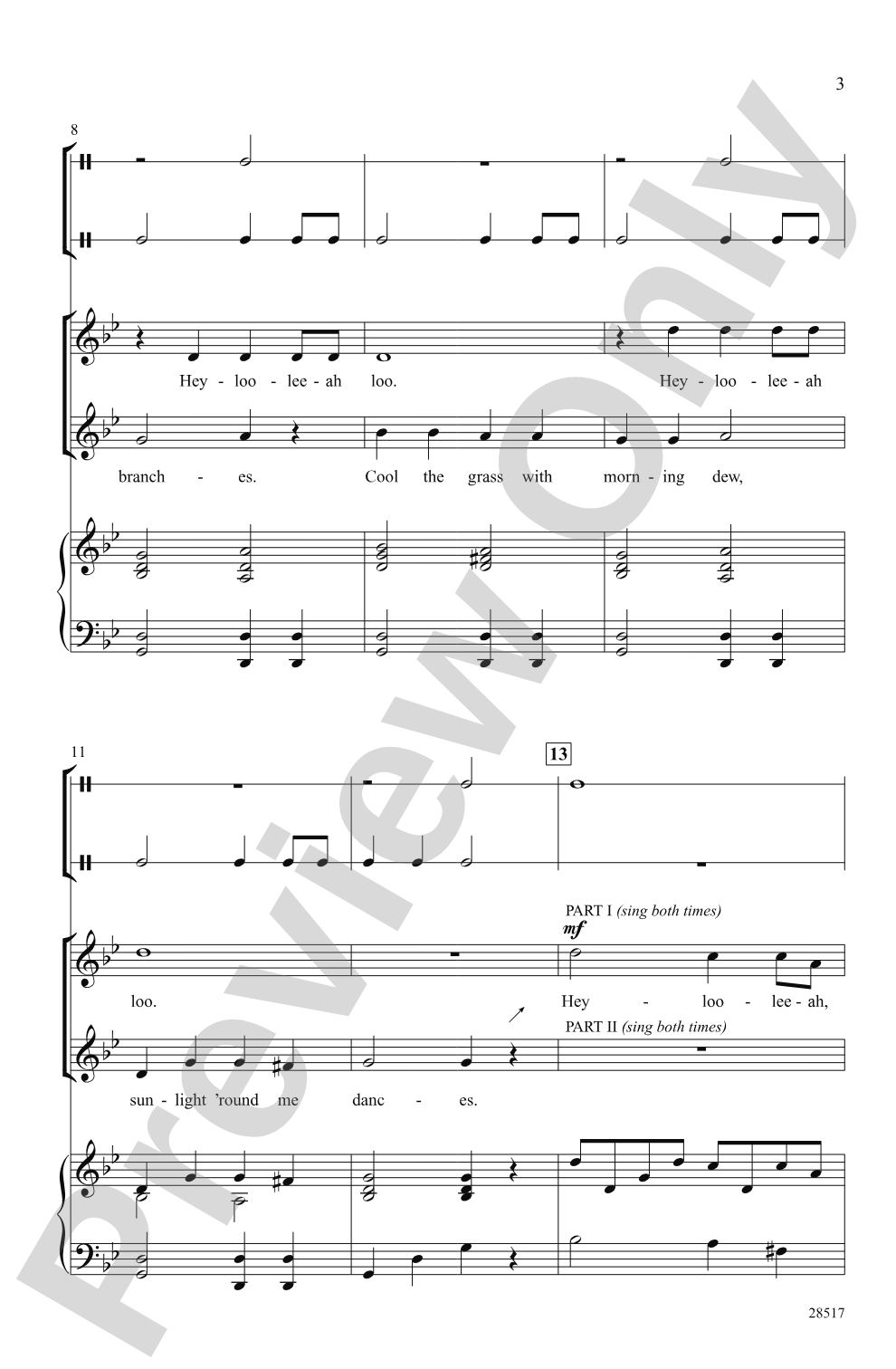 Scandinavian Dance (Hey-Loo-Lee-Ah Loo): 2-Part Choral Octavo