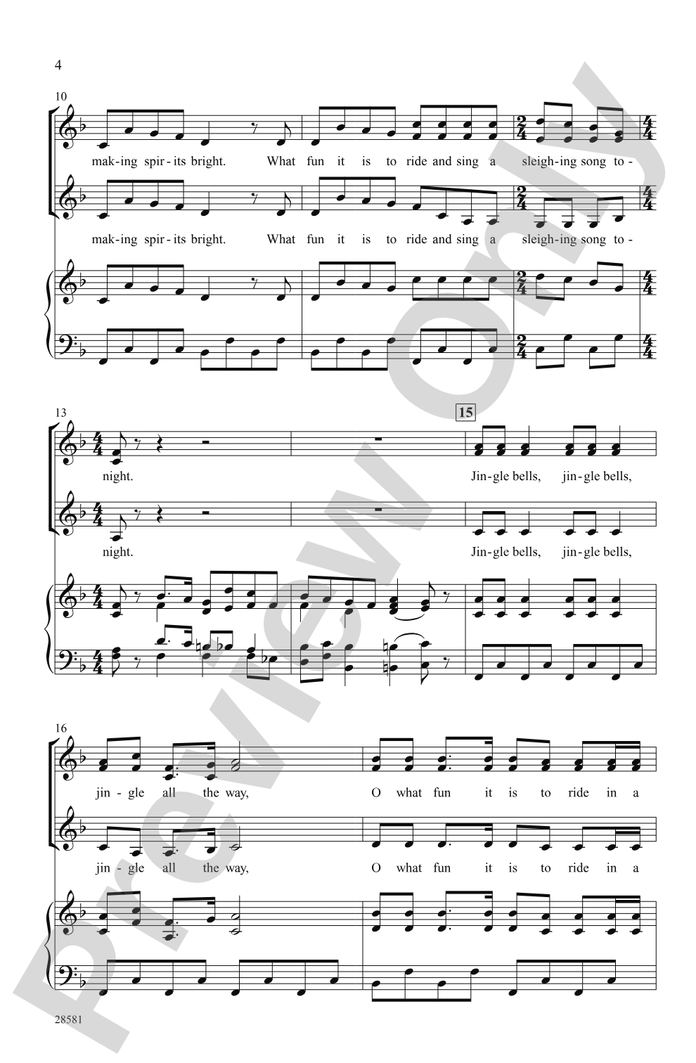 Nutcracker Jingles: SSA Choral Octavo