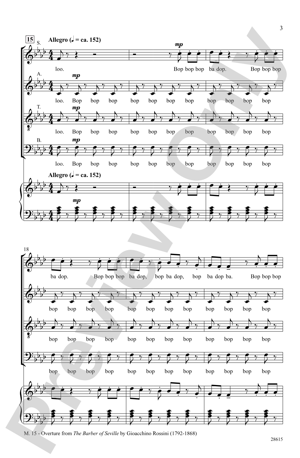 A Cappella Overtures: SATB, <i>a cappella</i> Choral Octavo