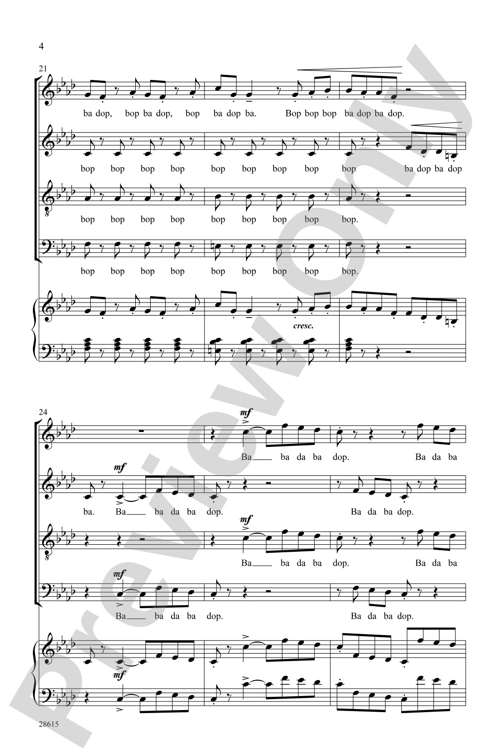 A Cappella Overtures: SATB, <i>a cappella</i> Choral Octavo