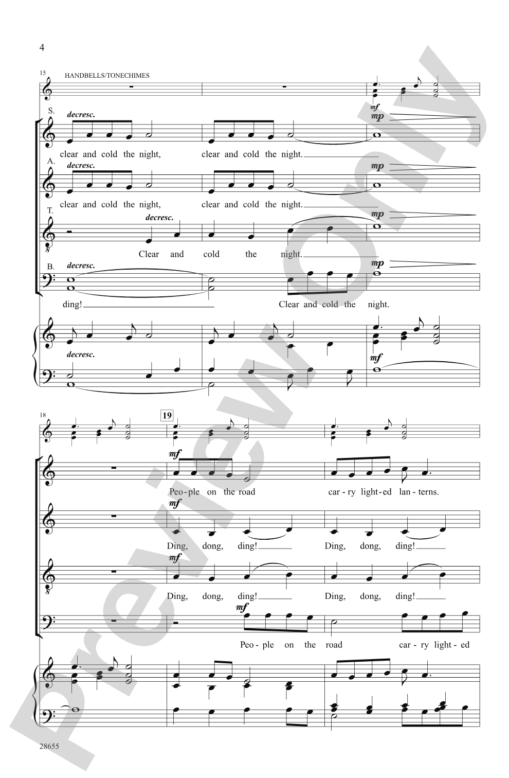 Christmas Eve Is Here: SATB Choral Octavo