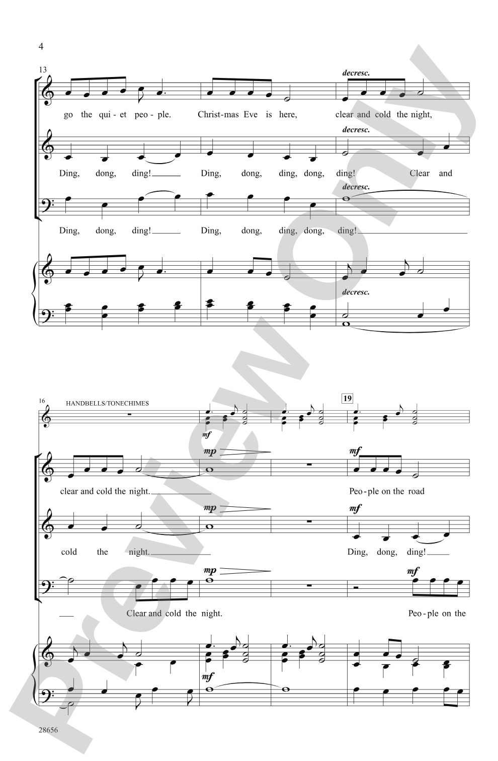 Christmas Eve Is Here: SAB Choral Octavo
