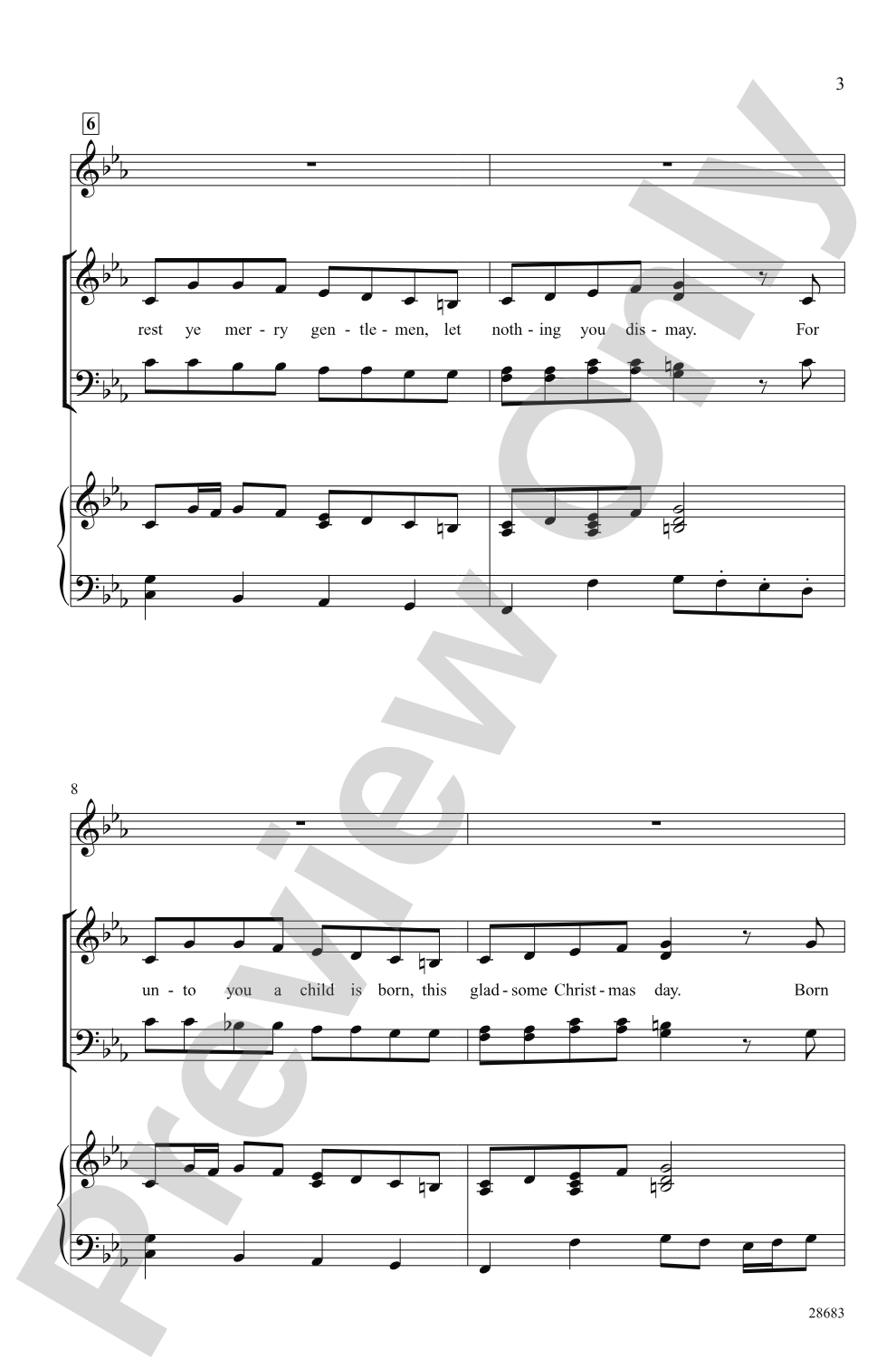 Tidings of Comfort and Joy: SATB Choral Octavo