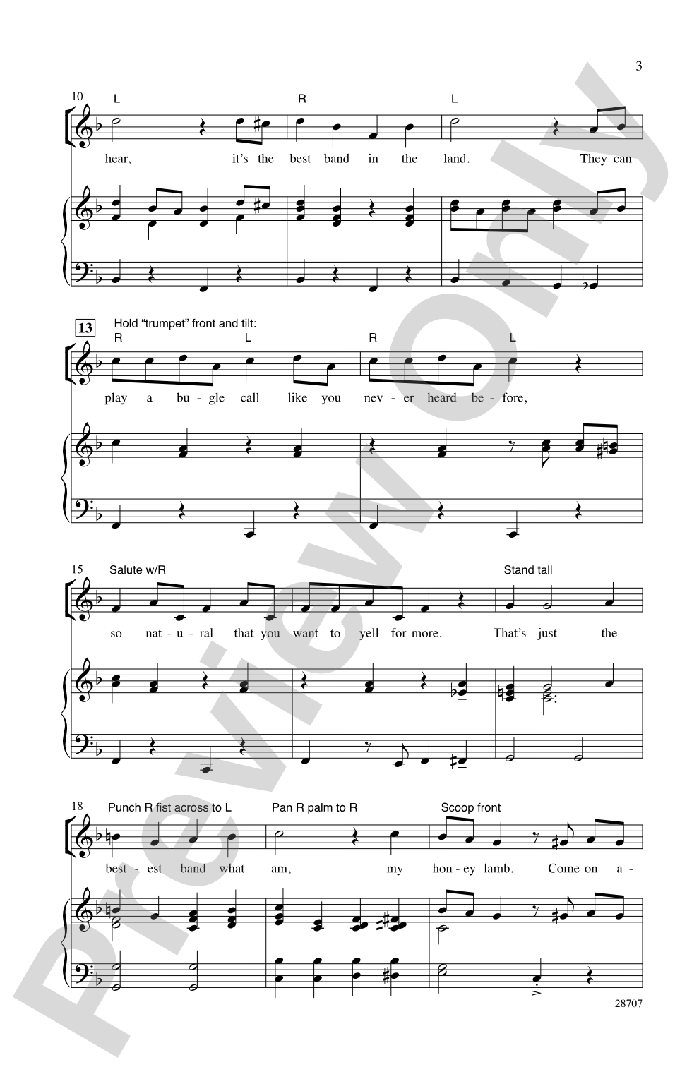 Come Hear the Band!: 2-Part Choral Octavo