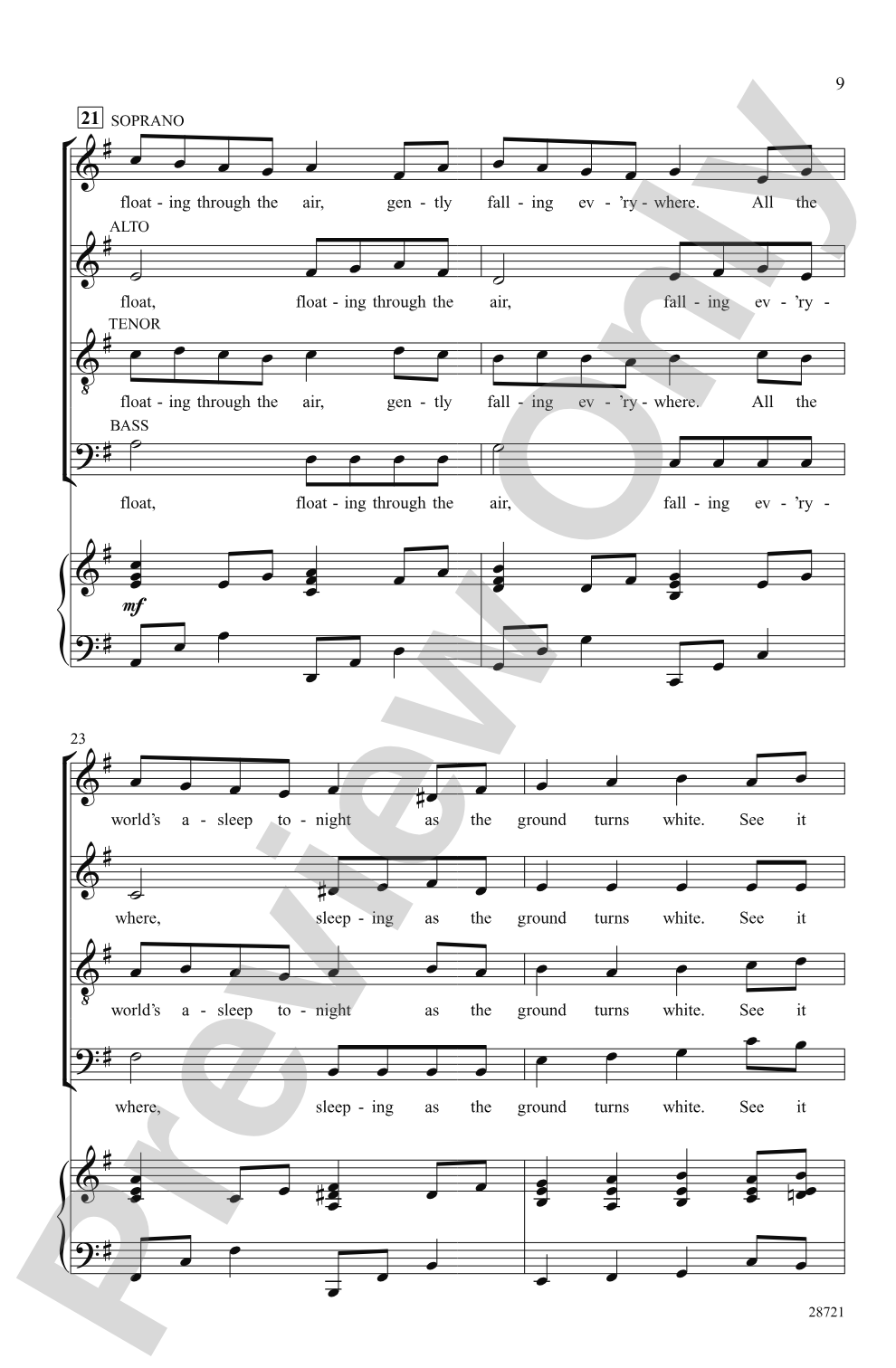Seasons (A Choral Song Cycle): SATB Choral Octavo