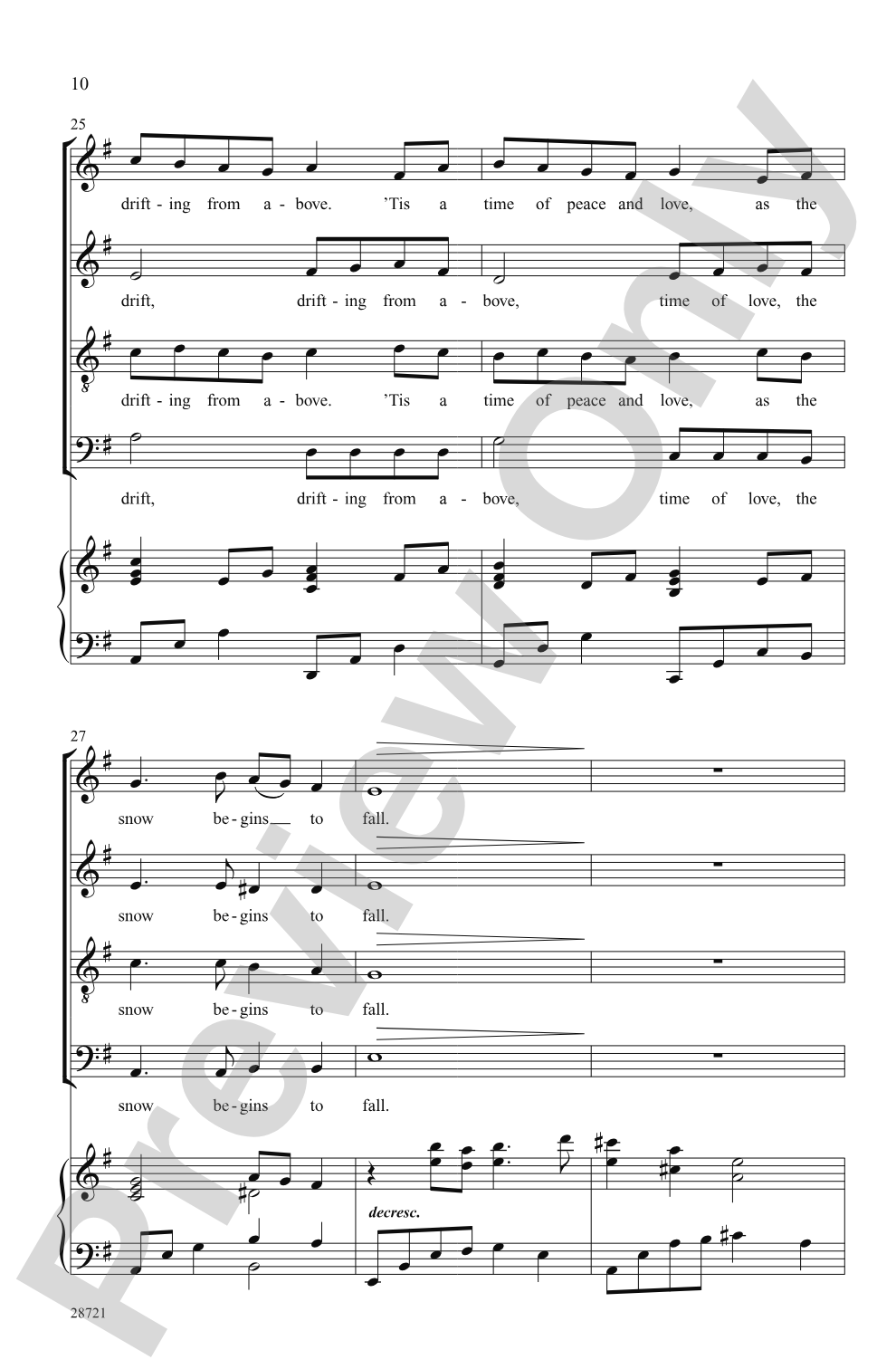 Seasons (A Choral Song Cycle): SATB Choral Octavo