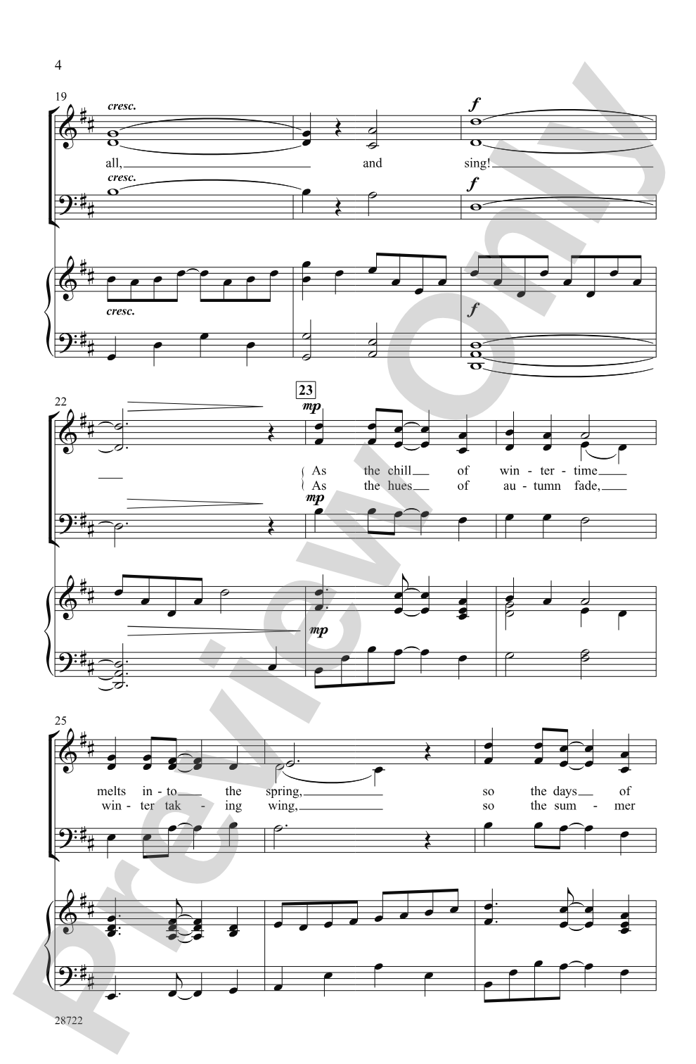 Seasons (A Choral Song Cycle): SAB Choral Octavo