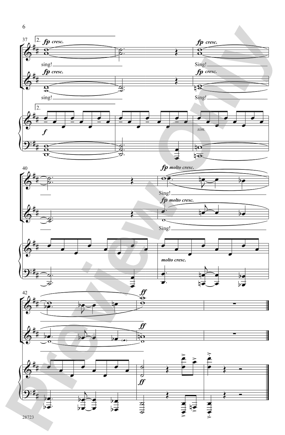Seasons (A Choral Song Cycle): SSA Choral Octavo
