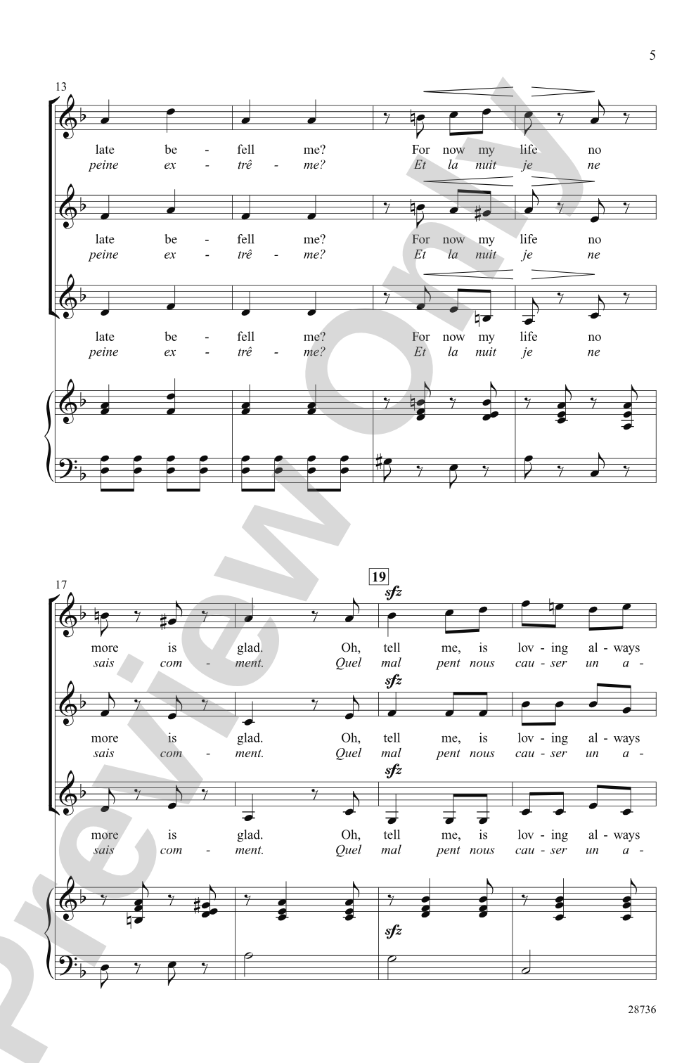 Bergerettes 2: Mother, Please Explain: SSA Choral Octavo