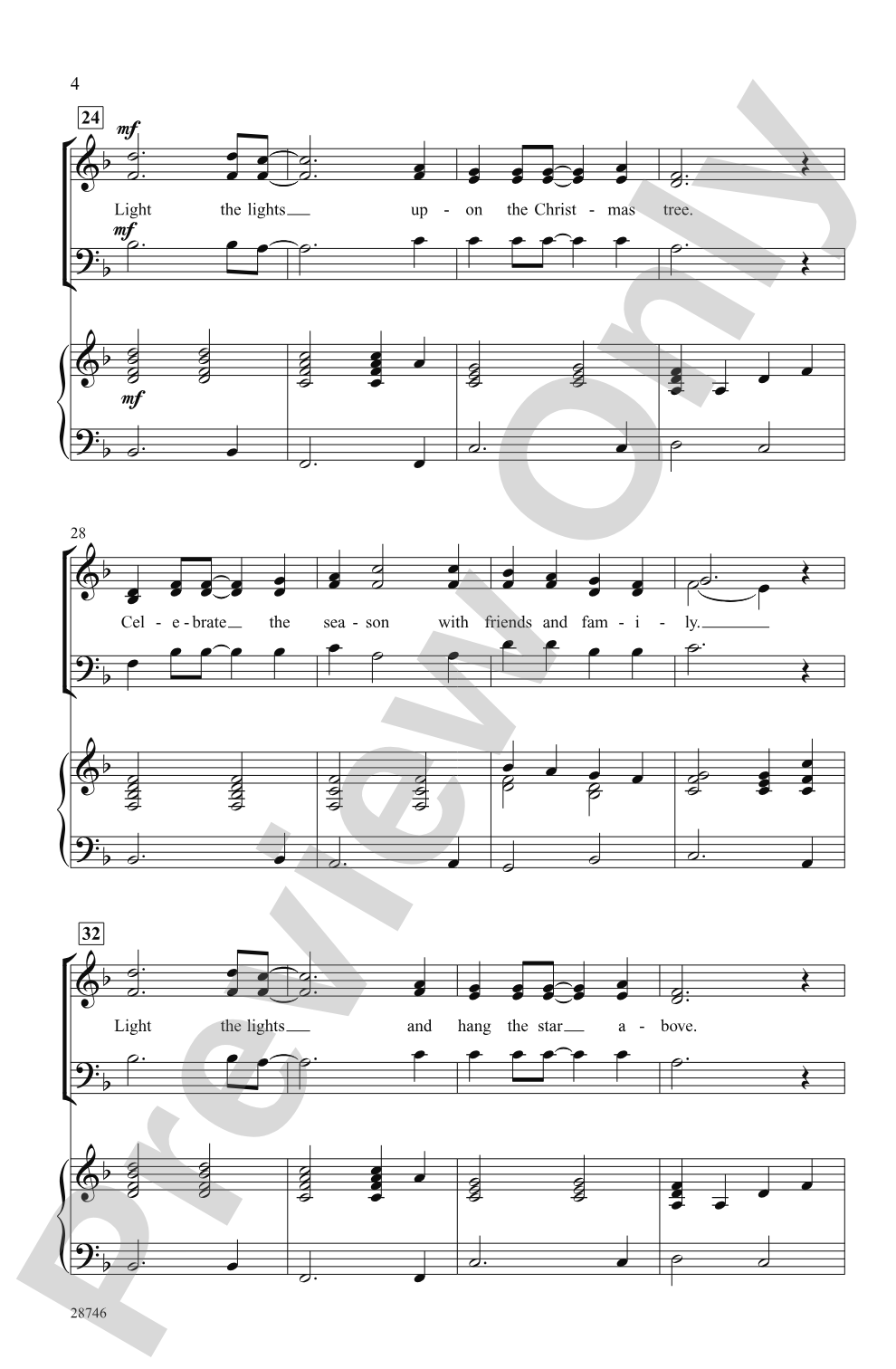 Light the Lights: 3-Part Mixed Choral Octavo