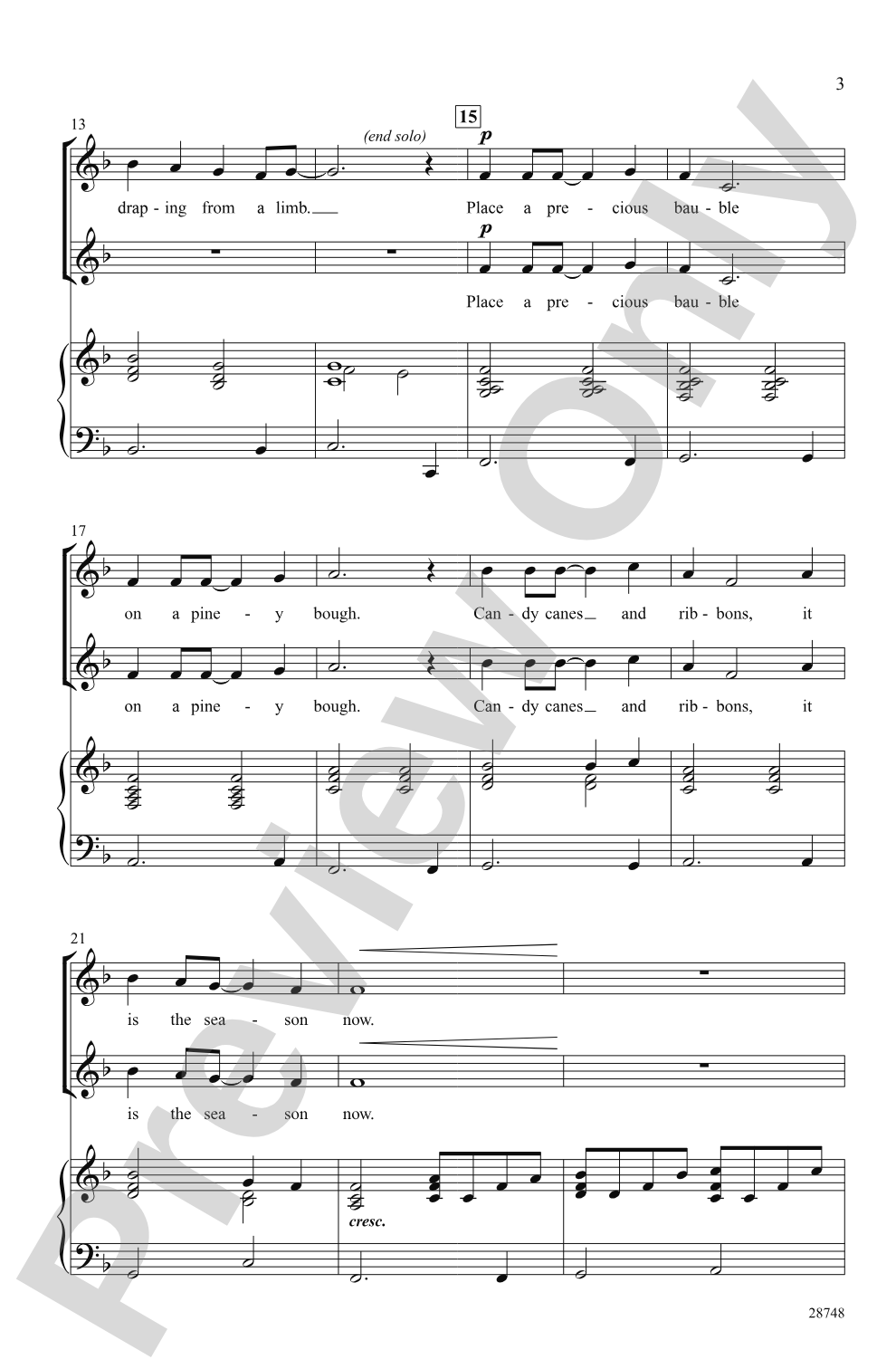 Light the Lights: 2-Part Choral Octavo