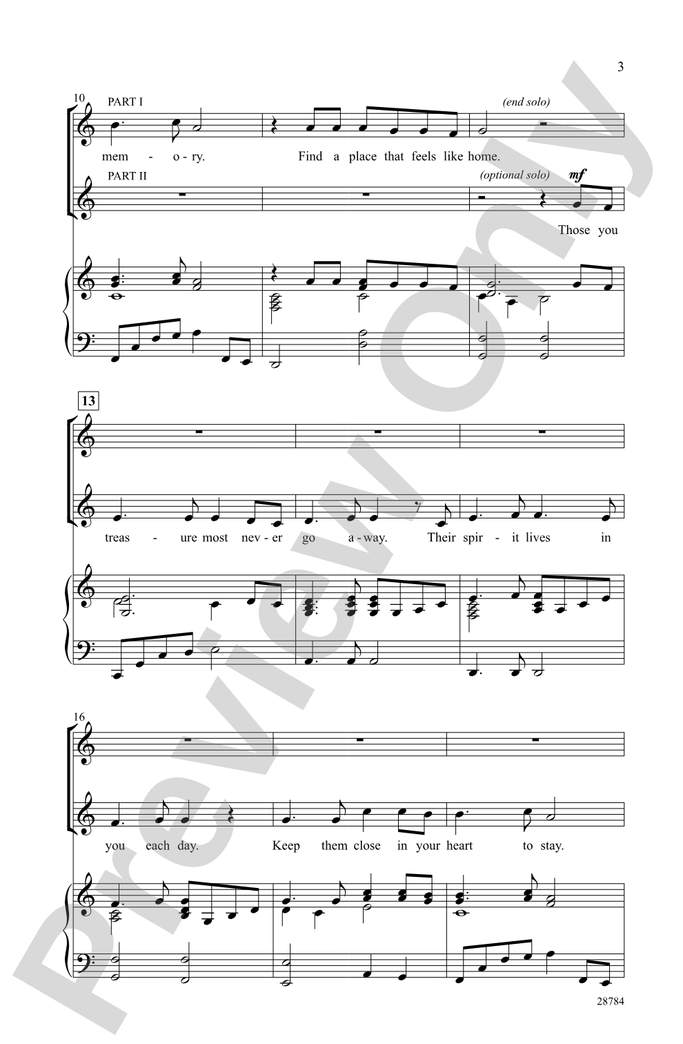 A Place Like Home (A Holiday Wish): 2-Part Choral Octavo