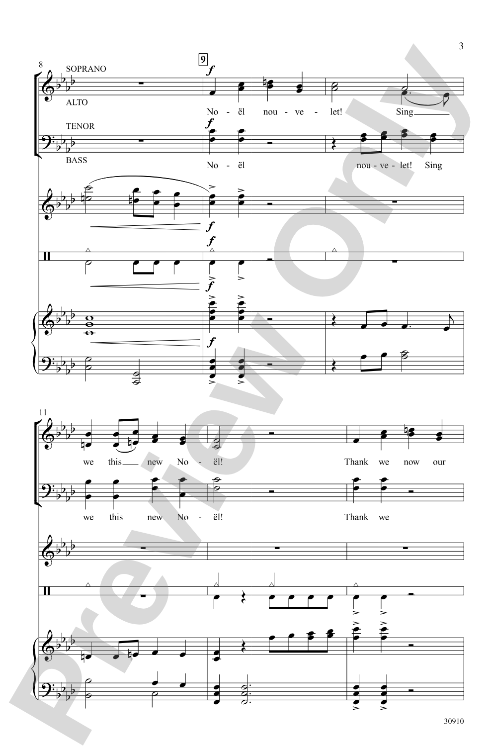 Noel Nouvelet!: SATB Choral Octavo