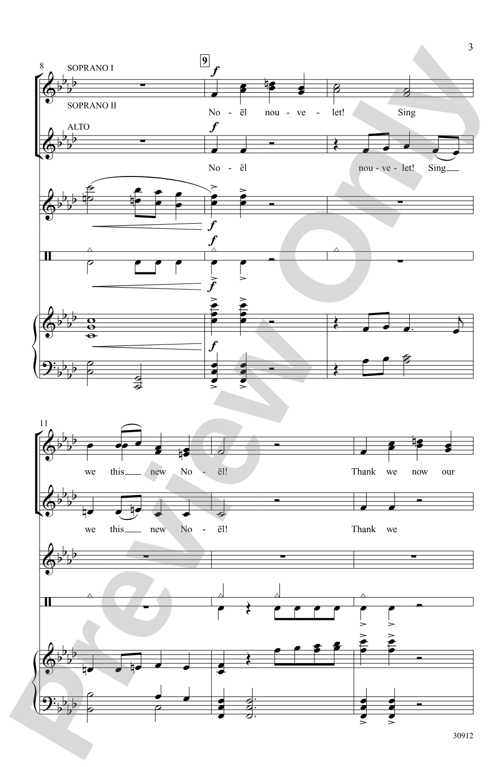 Noel Nouvelet!: SSA Choral Octavo