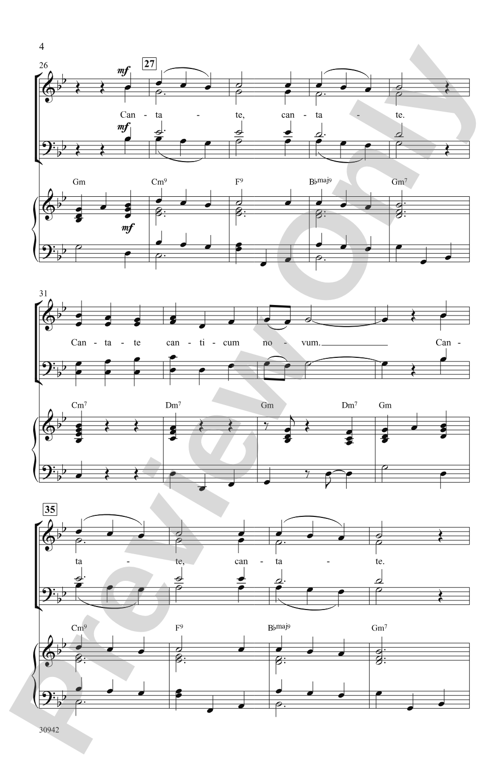 Jazz Cantate: SATB Choral Octavo